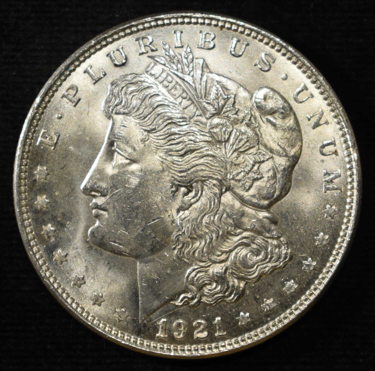 1921 MORGAN DOLLAR BU
