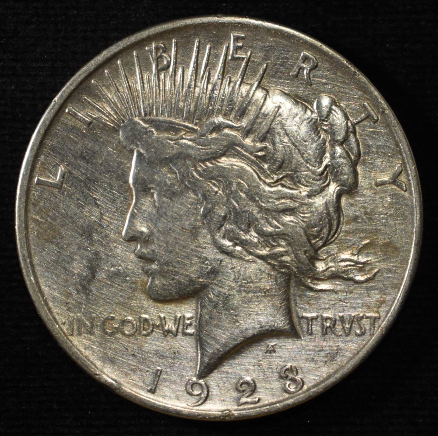 1923-D PEACE DOLLAR