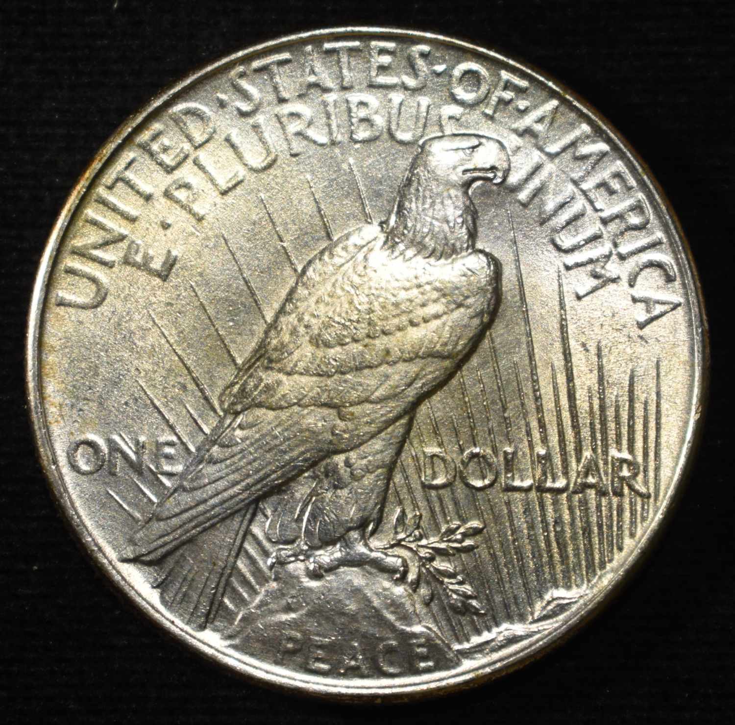 1934 PEACE DOLLAR BU