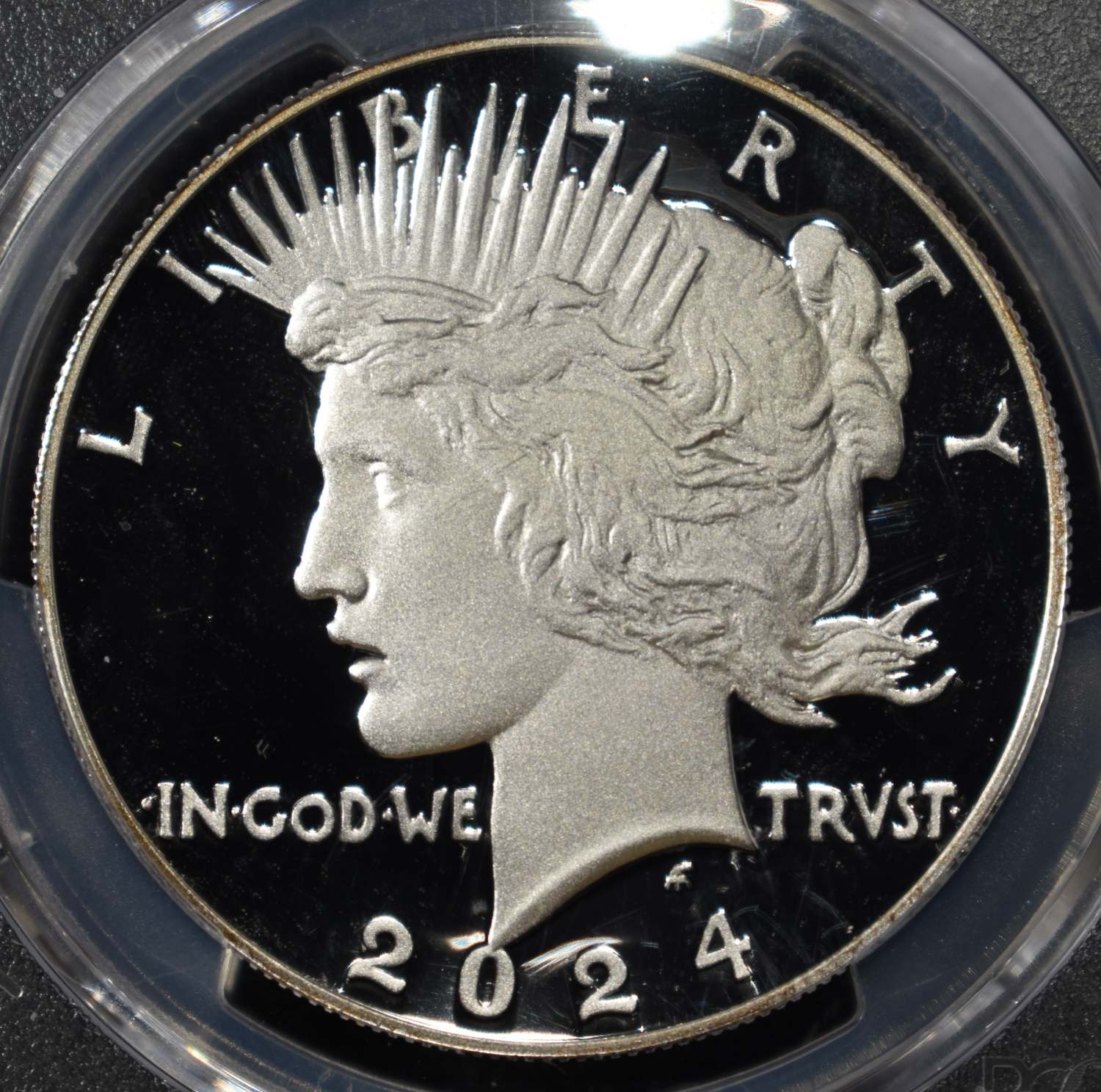 2024-S PEACE DOLLAR PCGS PR70DCAM