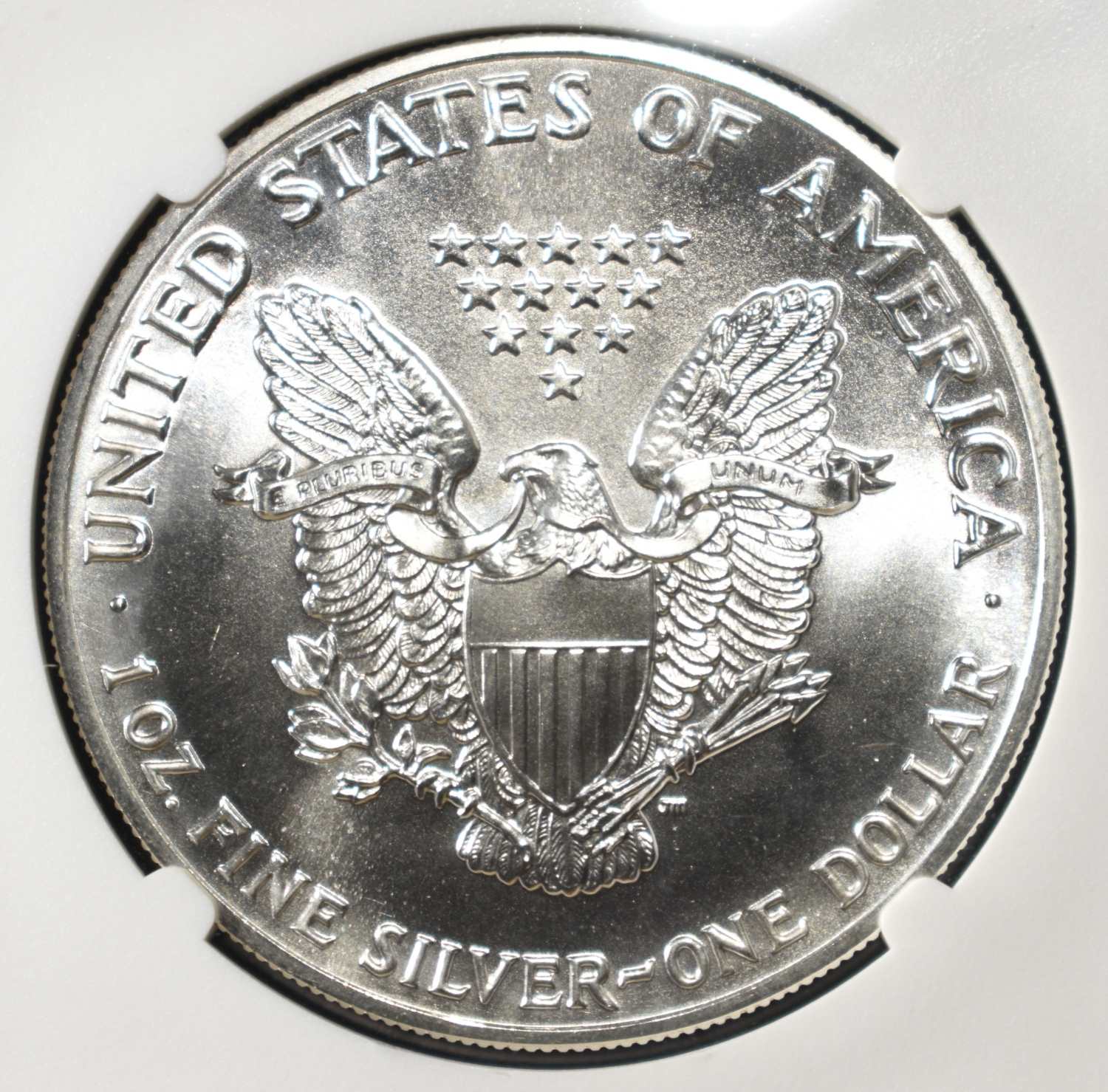 1989 AMERICAN SILVER EAGLE NGC MS69