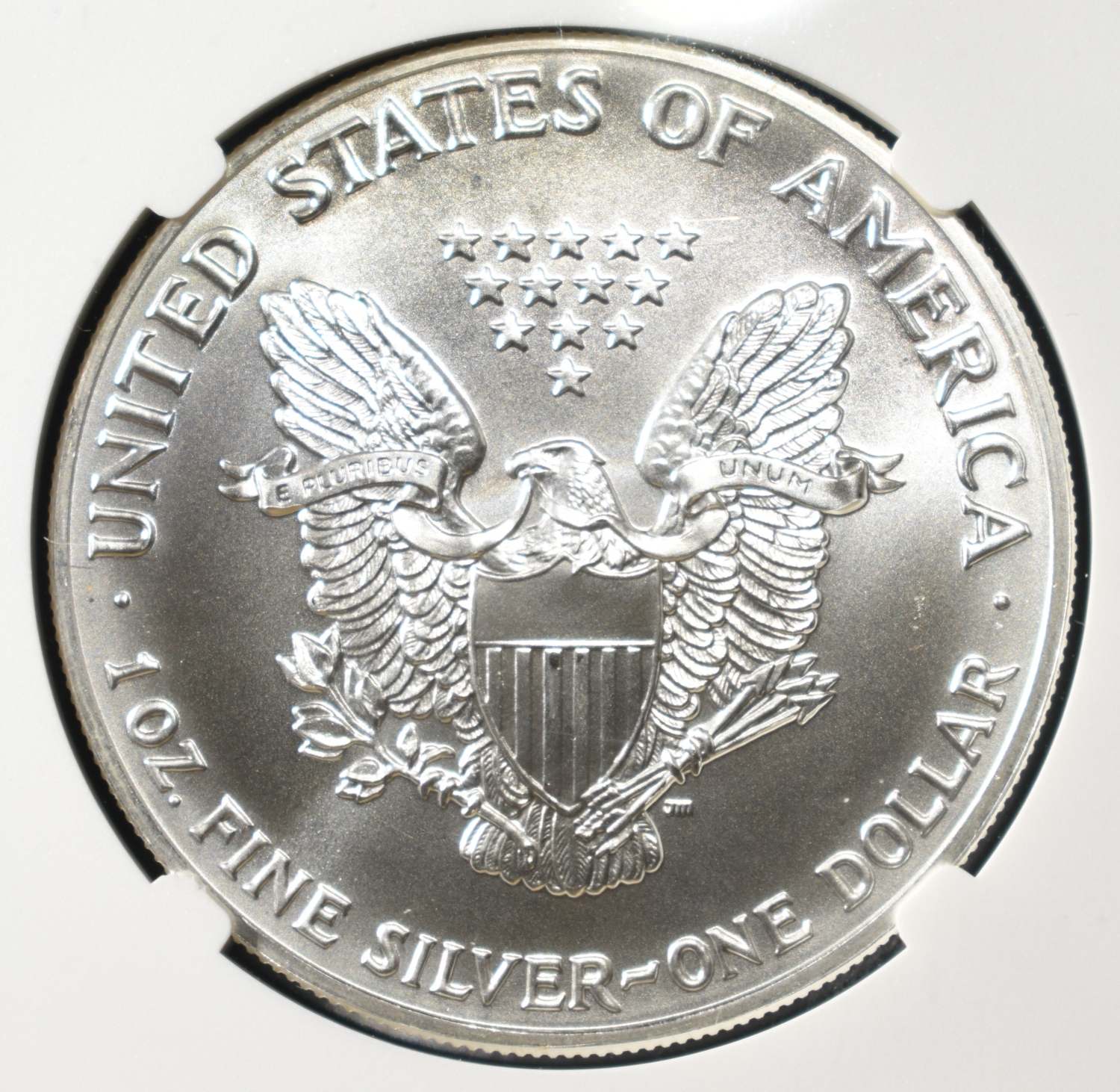 1991 AMERICAN SILVER EAGLE NGC MS69
