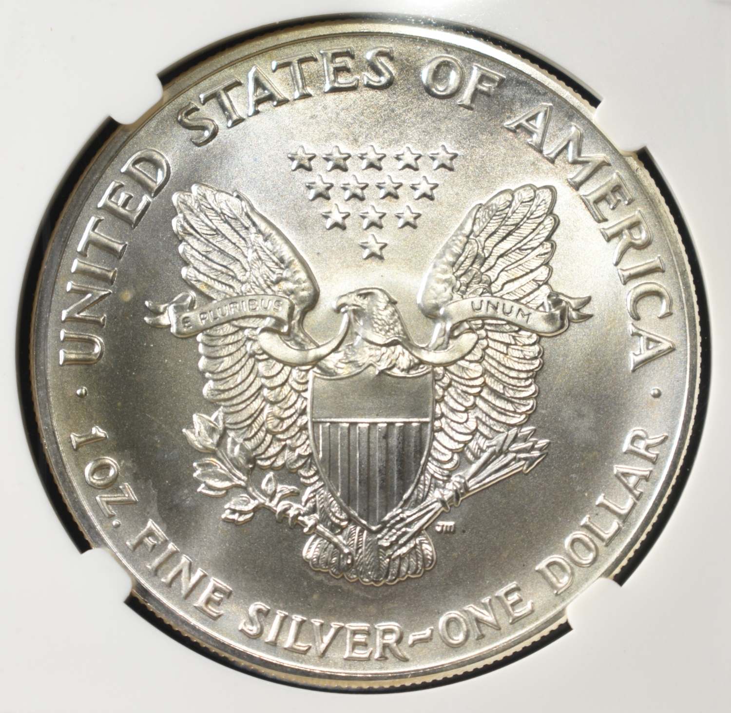 1992 AMERICAN SILVER EAGLE NGC MS69