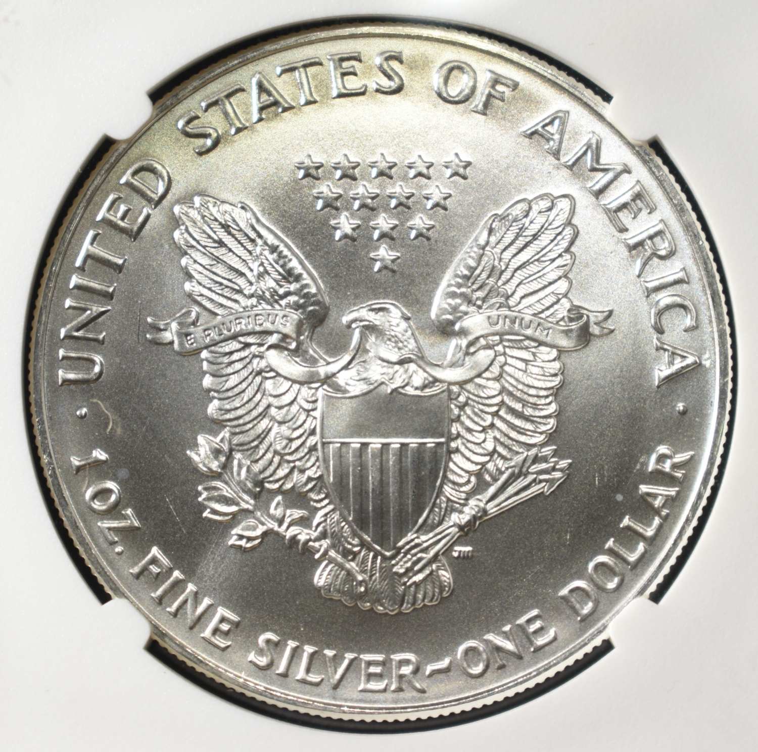 1993 AMERICAN SILVER EAGLE NGC MS69
