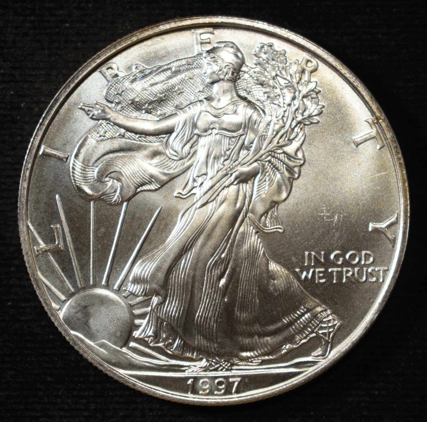 1997 AMERICAN SILVER EAGLE
