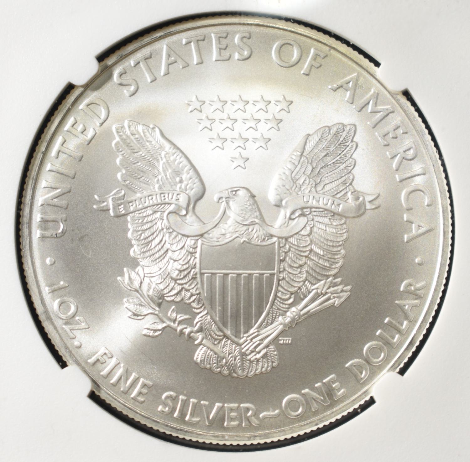 2008 AMERICAN SILVER EAGLE NGC MS69