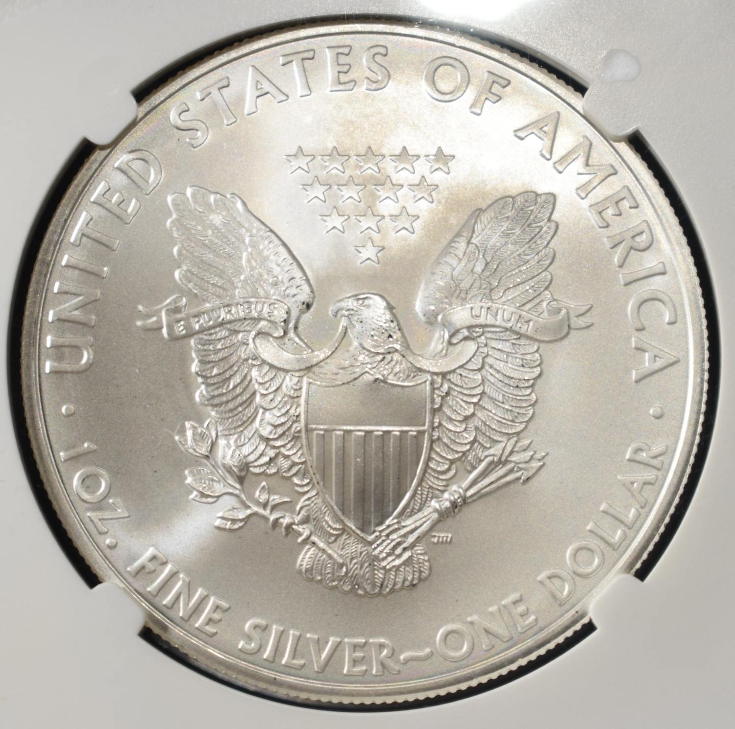 2010 AMERICAN SILVER EAGLE NGC MS69