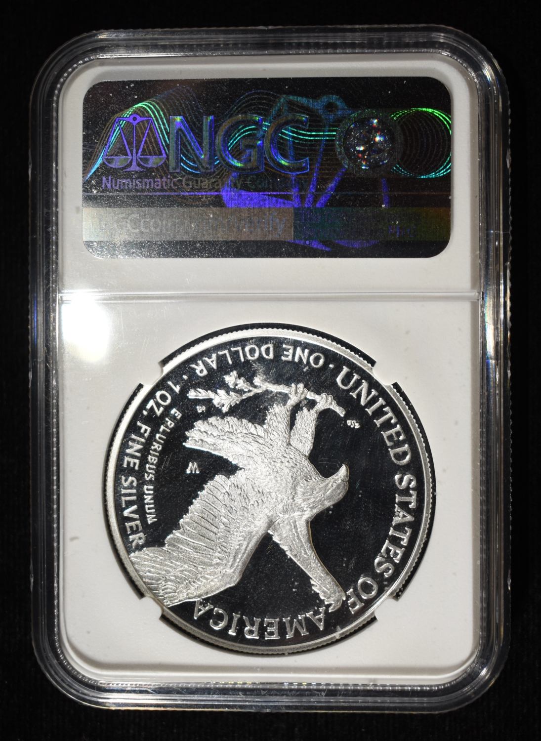 2025 W AMERICAN SILVER EAGLE PF 70 ULTRA CAMEO NGC