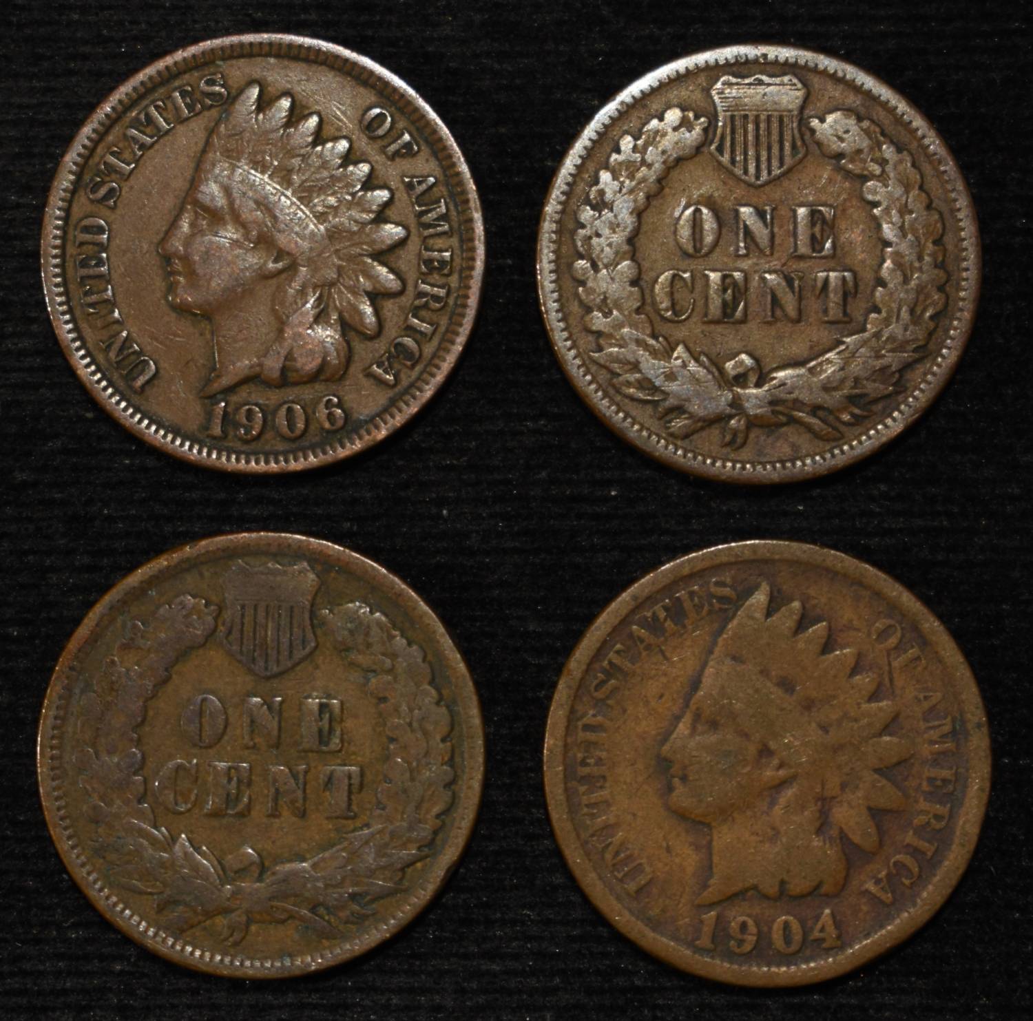 (50) INDIAN CENTS