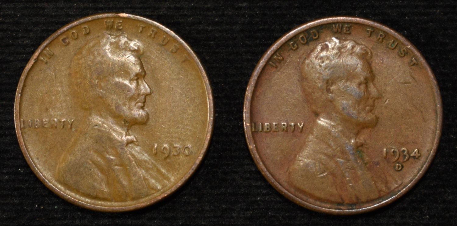 (500) WHEAT CENTS: MIXED DATES