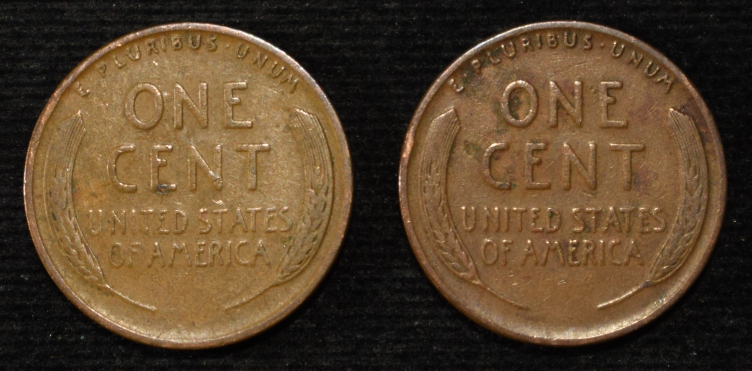(500) WHEAT CENTS: MIXED DATES