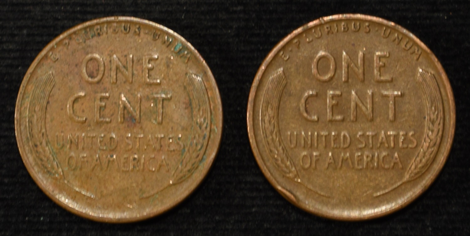 (250) WHEAT CENTS FROM THE 1930'S