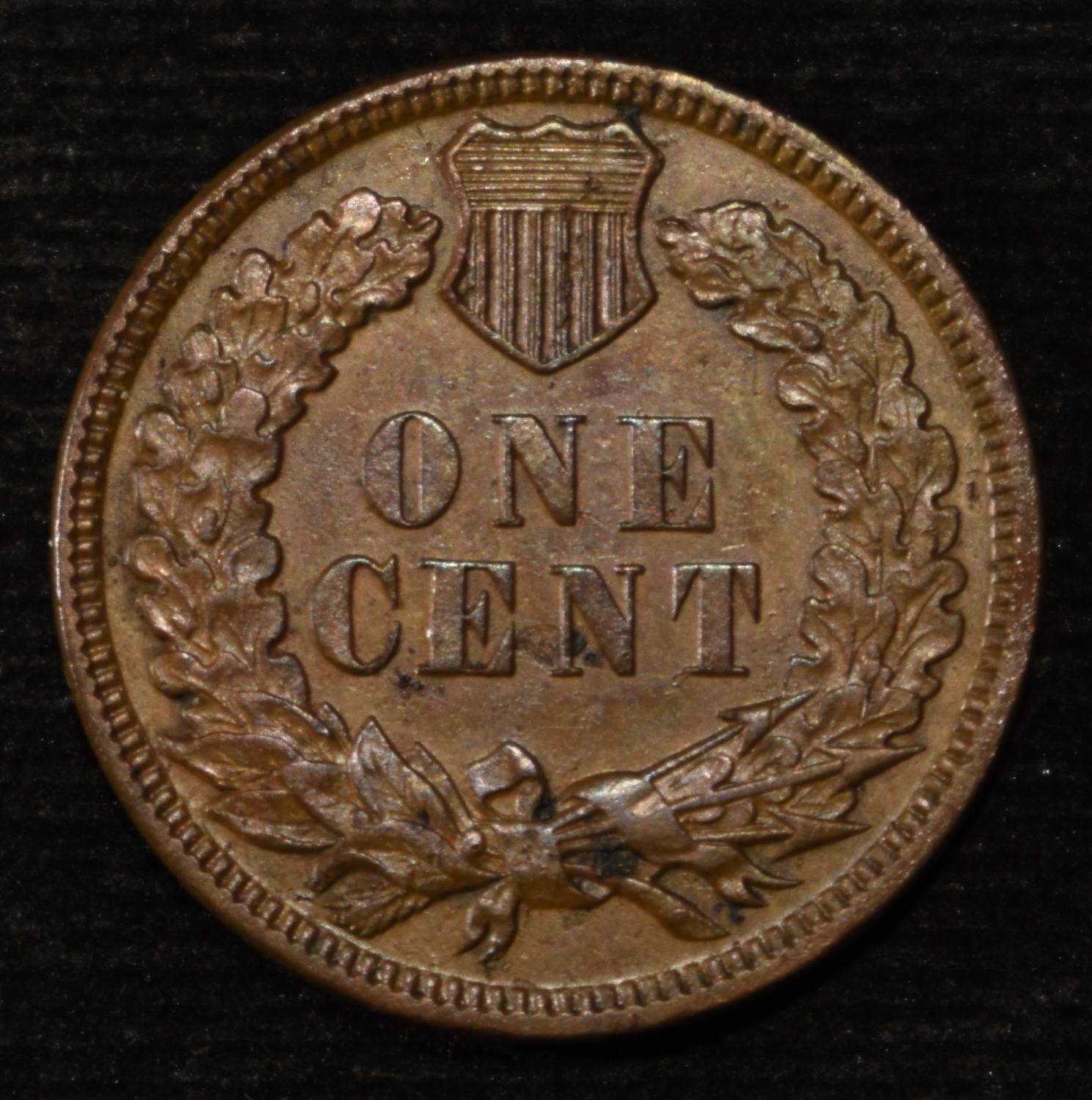 1884 INDIAN CENT CH ORIG UNC