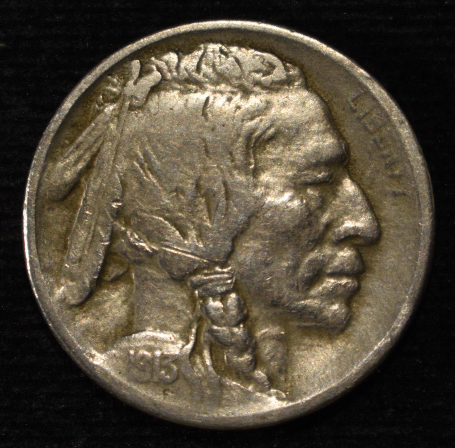 1913-S TYPE1 BUFFALO NICKEL XF