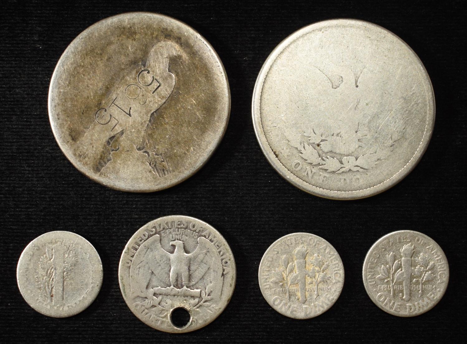 DAMAGED COIN LOT