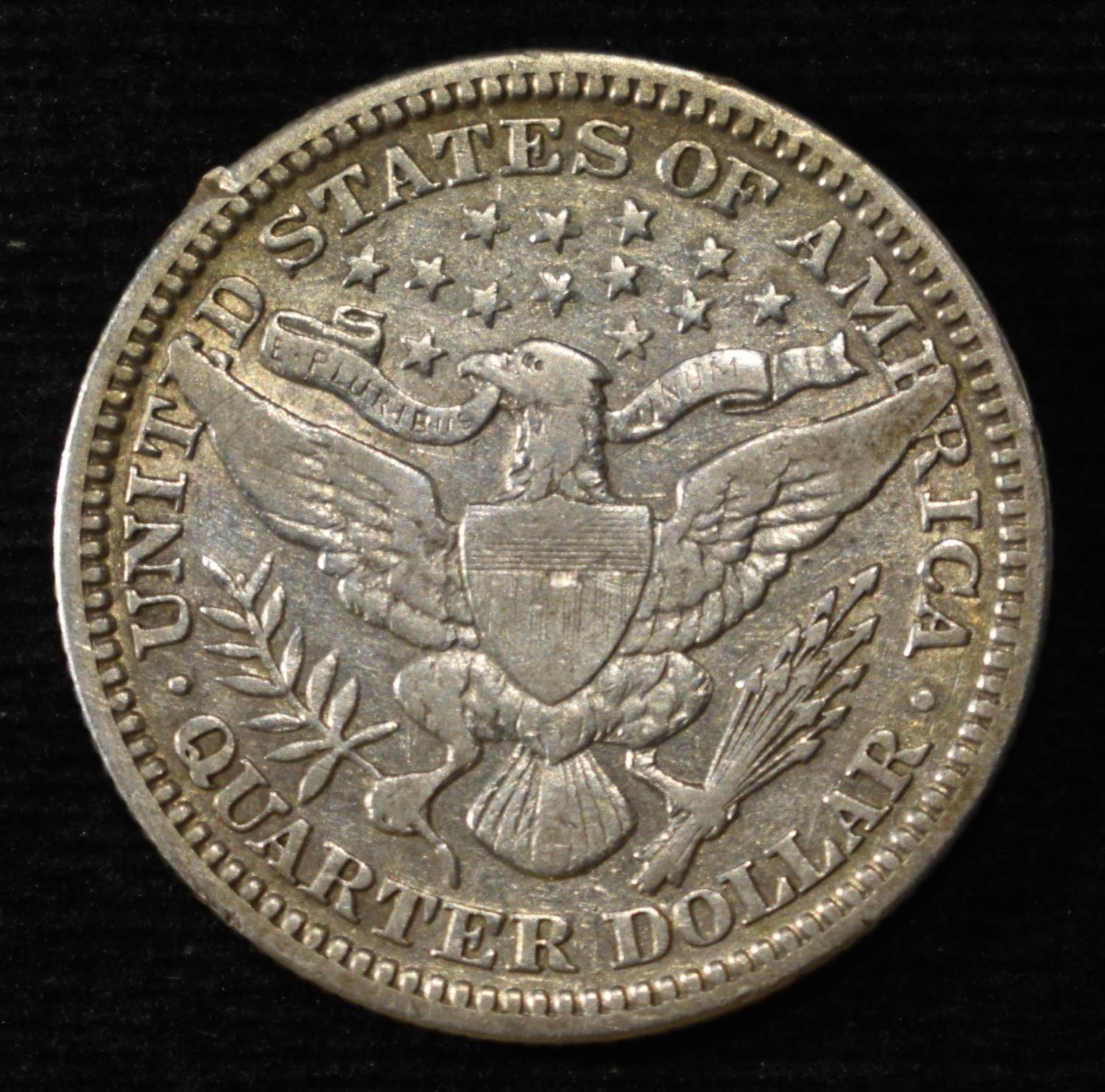 1904 BARBER QUARTER AU