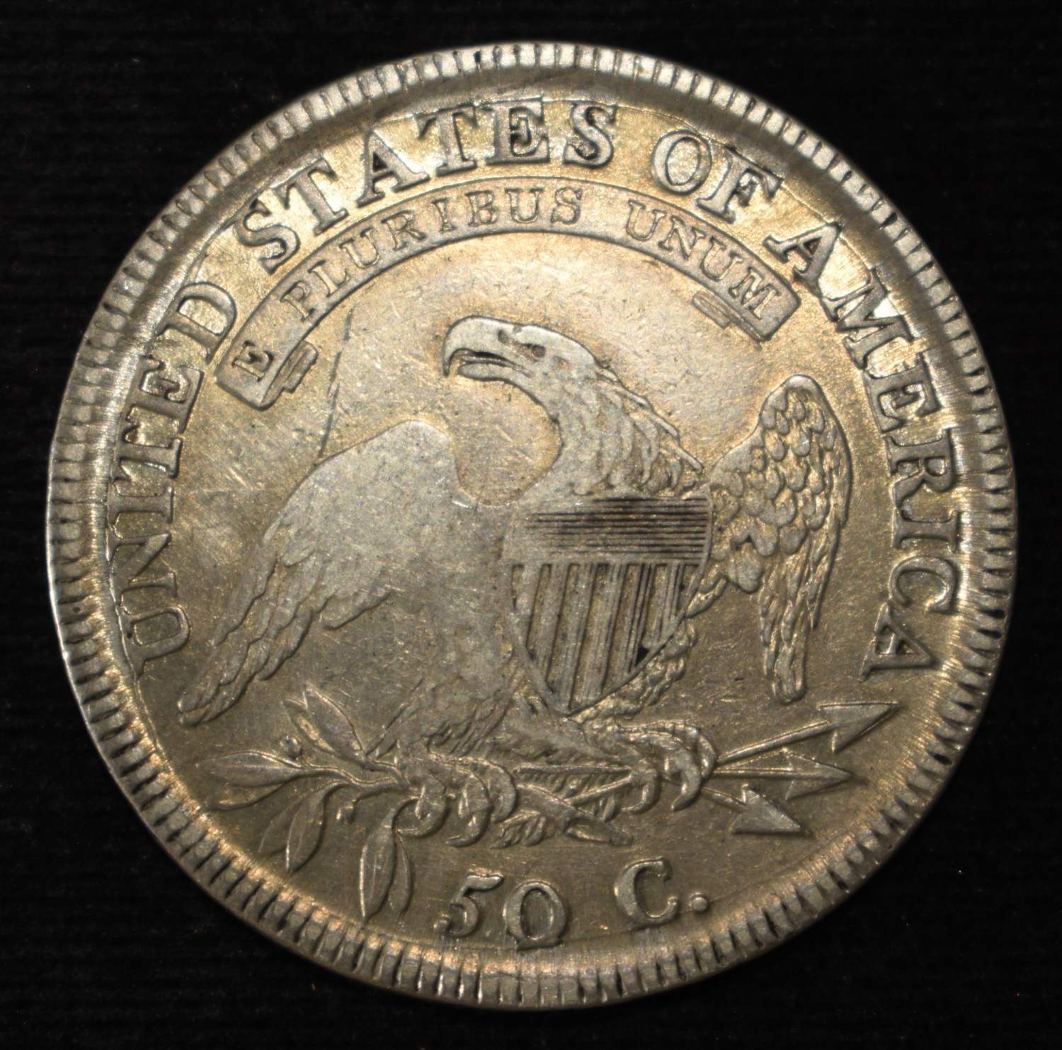 1810 BUST HALF DOLLAR AU
