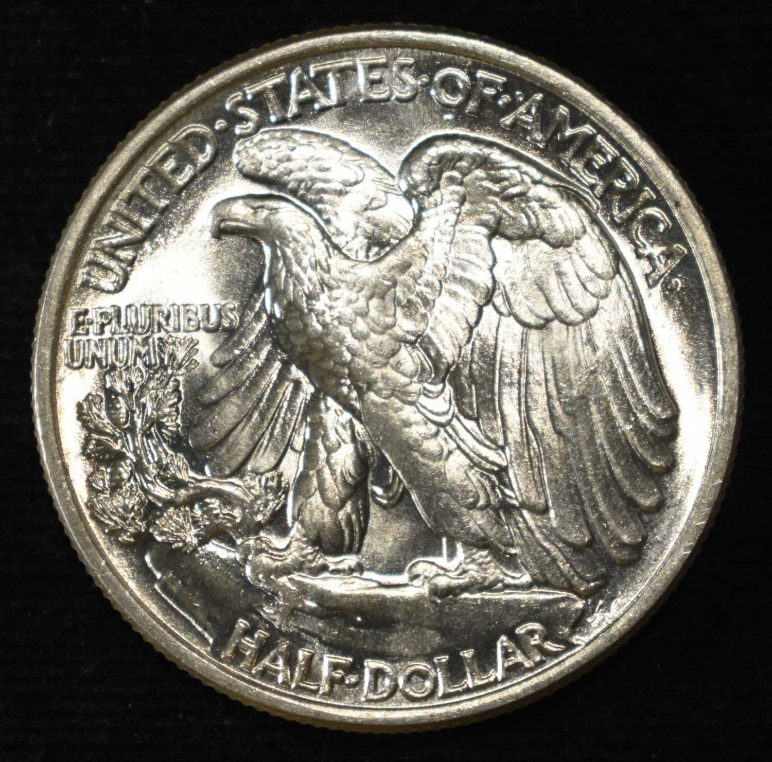 1947 WALKING LIBERTY HALF DOLLAR GEM BU