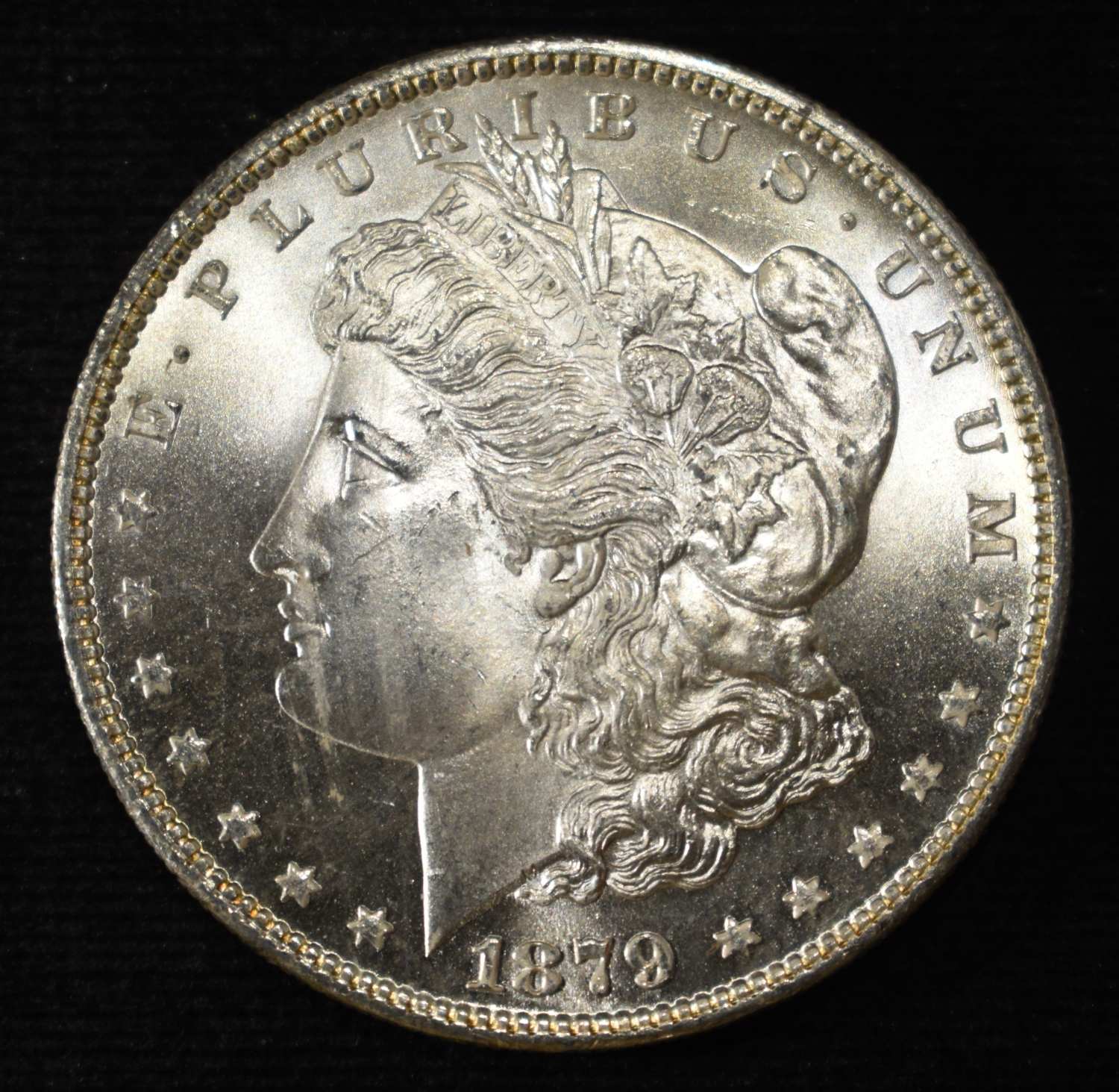 1879-S MORGAN DOLLAR CH BU