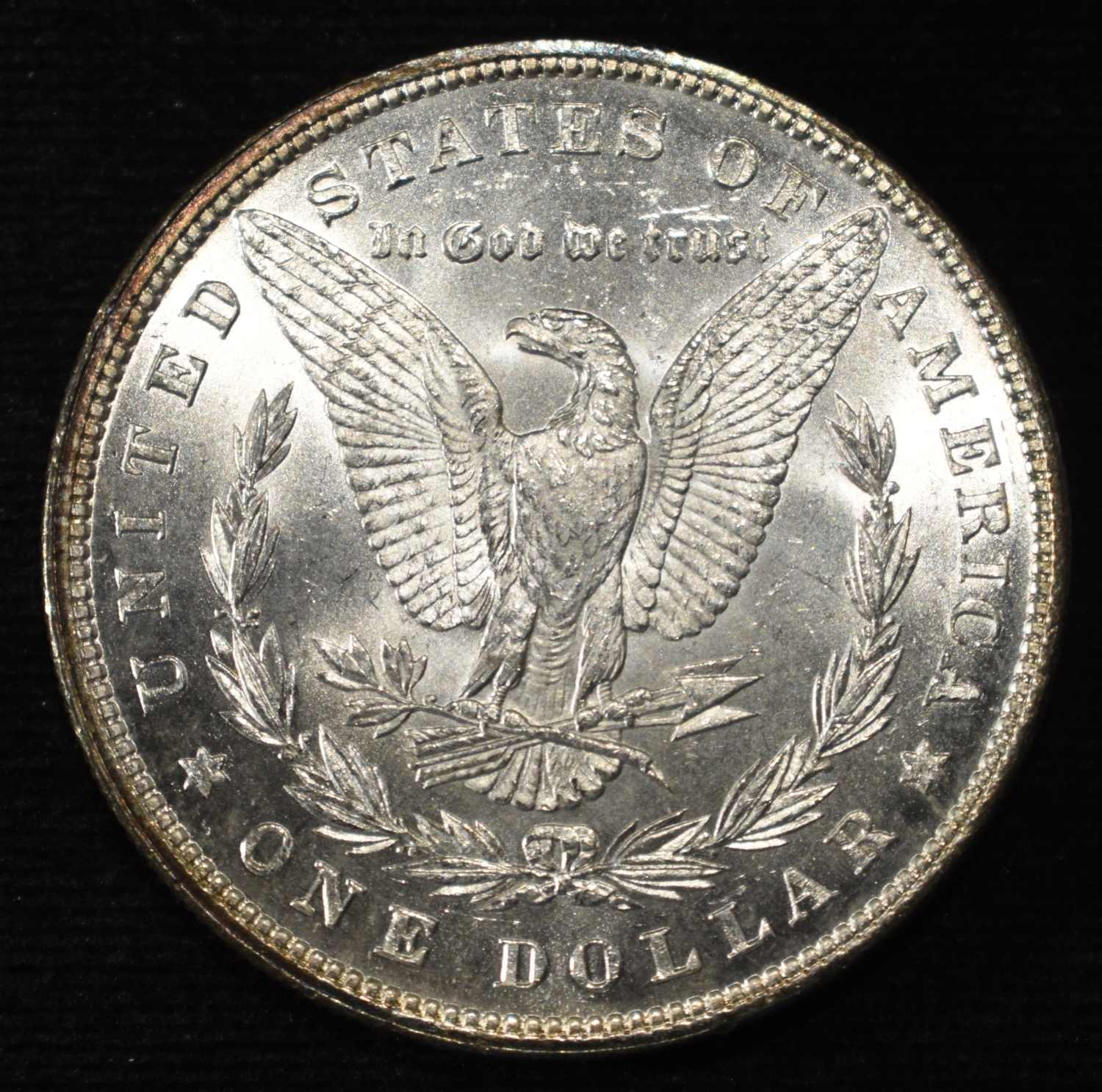 1880 MORGAN DOLLAR GEM BU