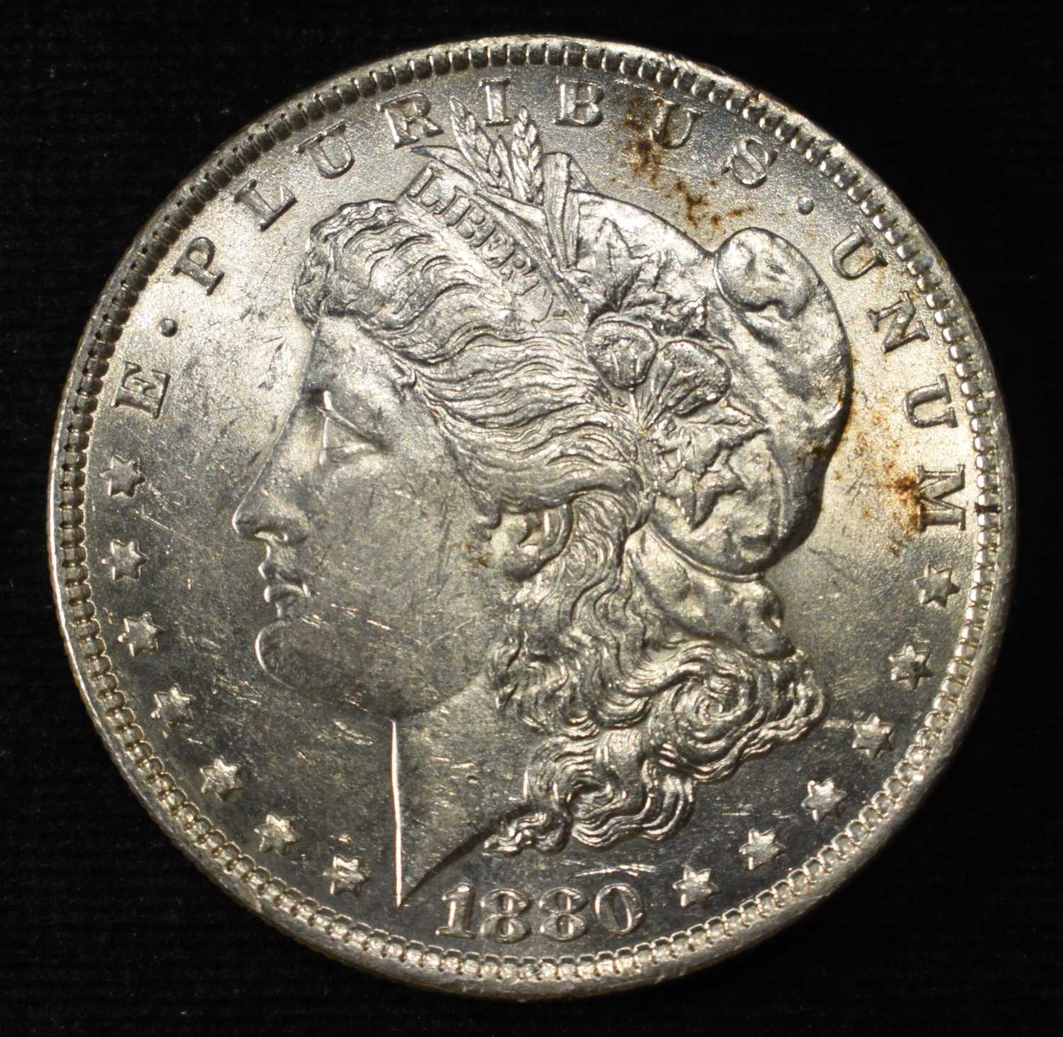 1880-O MORGAN DOLLAR BU