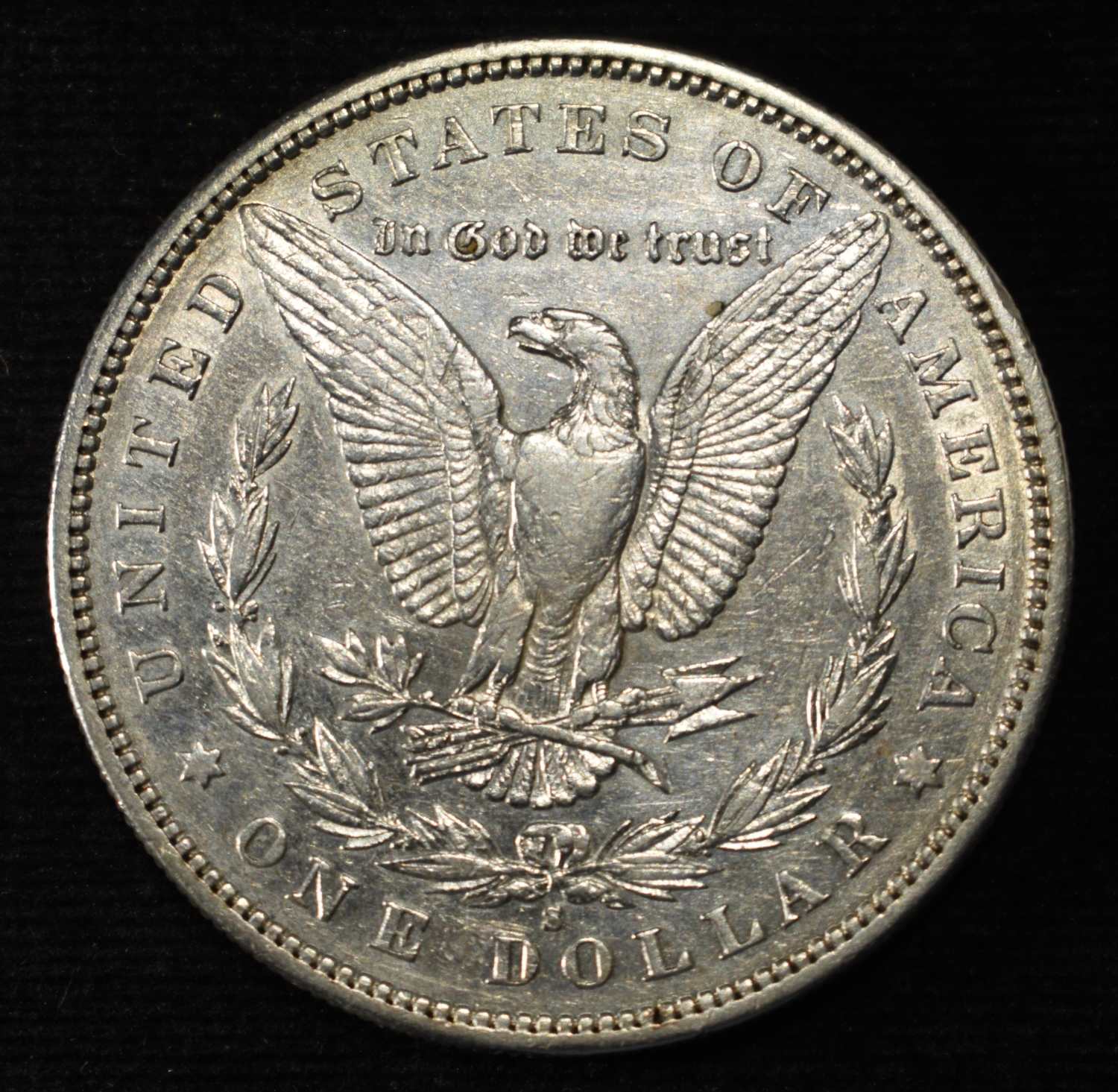 1884-S MORGAN DOLLAR XF