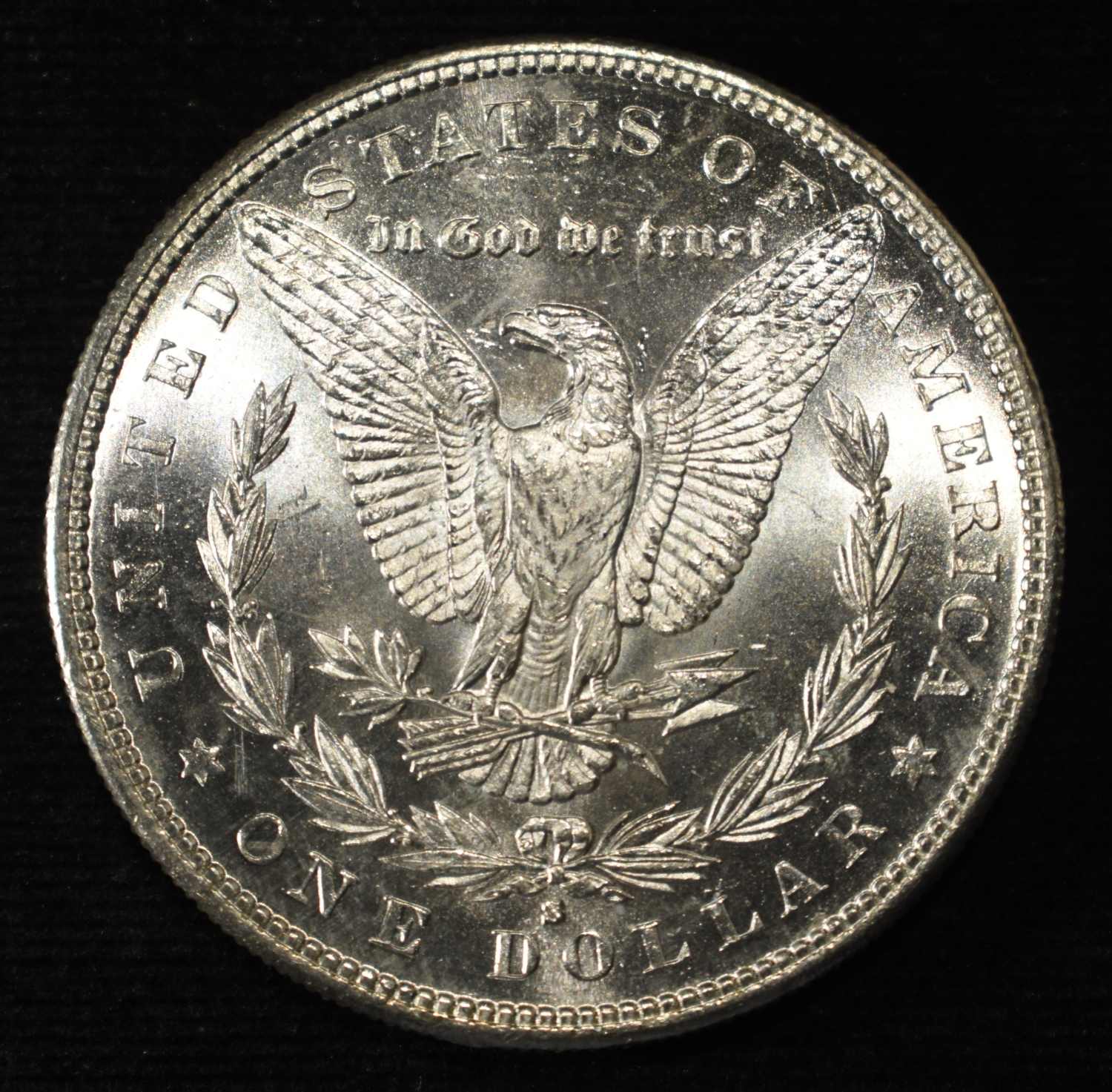 1885-S MORGAN DOLLAR GEM BU SUPERB