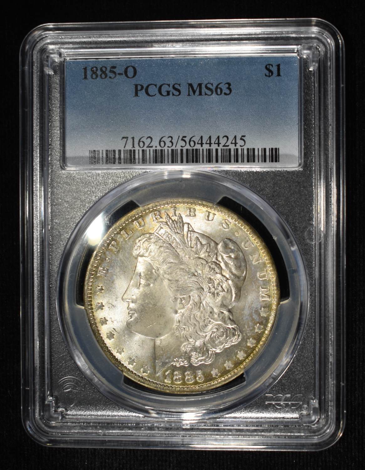 1885-O MORGAN DOLLAR PCGS MS-63
