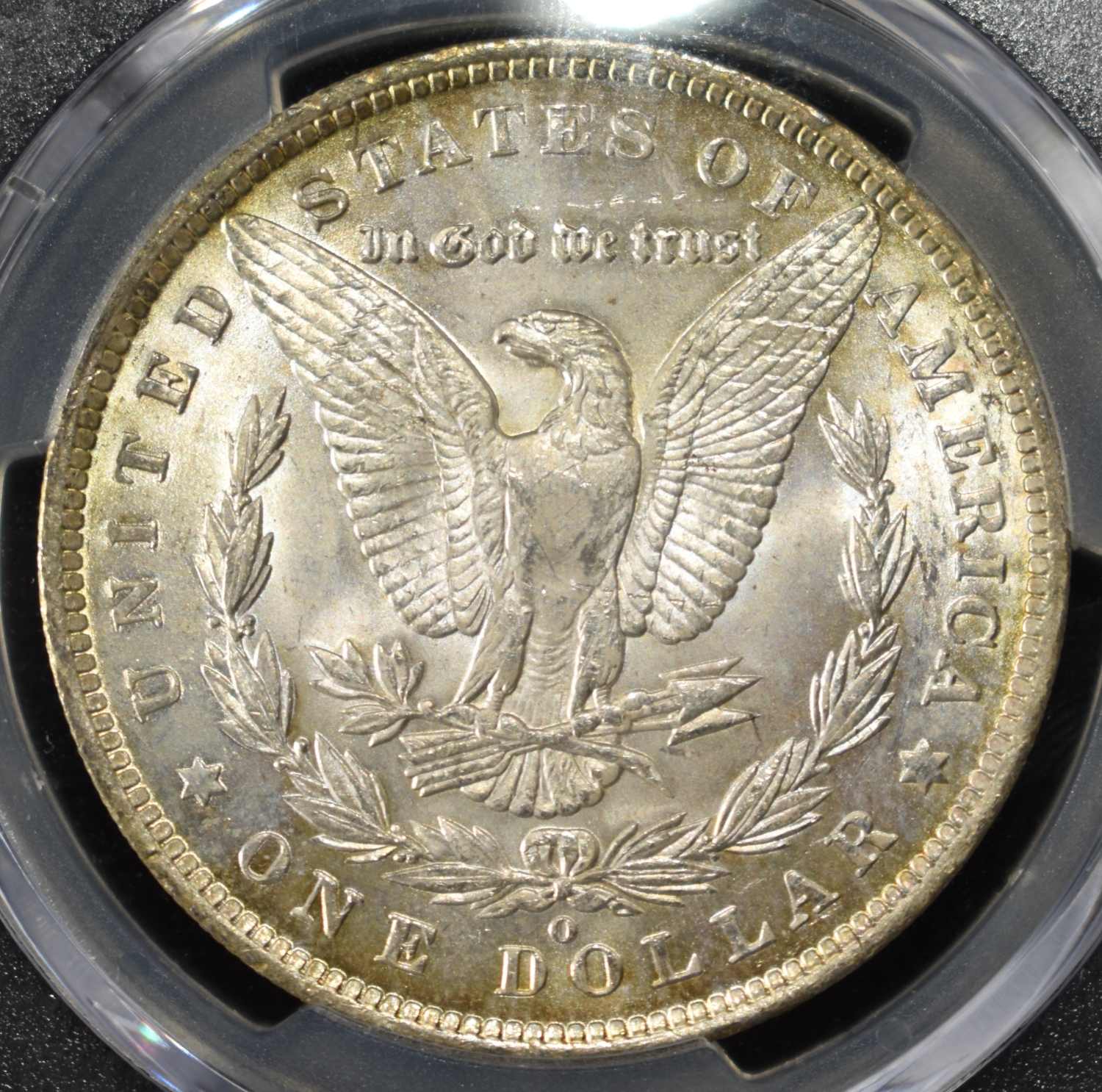 1885-O MORGAN DOLLAR PCGS MS-63