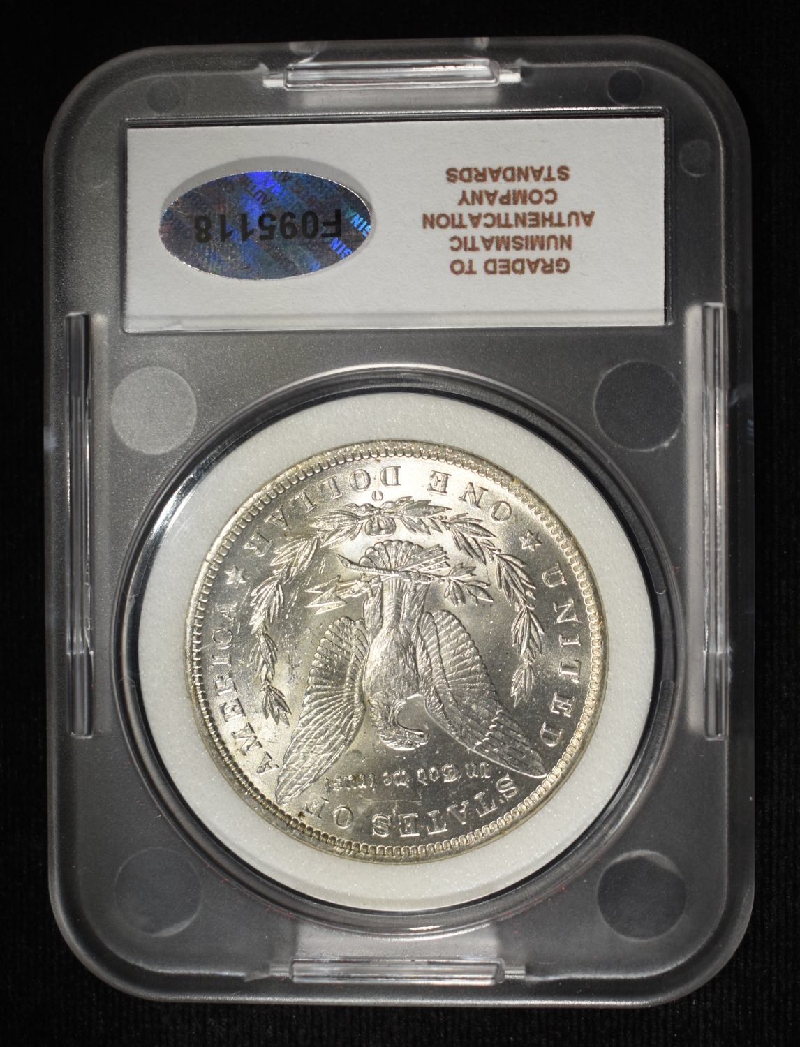 1888-O MORGAN DOLLAR NAC SUPERB GEM BU
