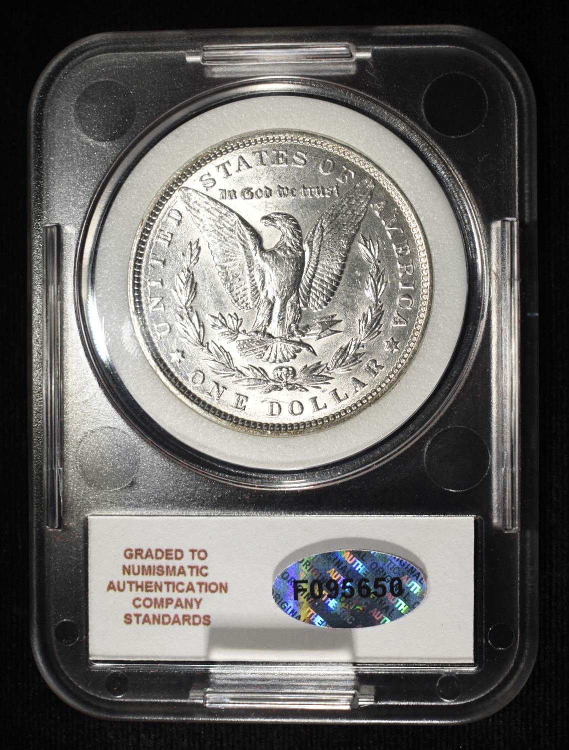 1889 MORGAN DOLLAR NAC SUPERB GEM BU