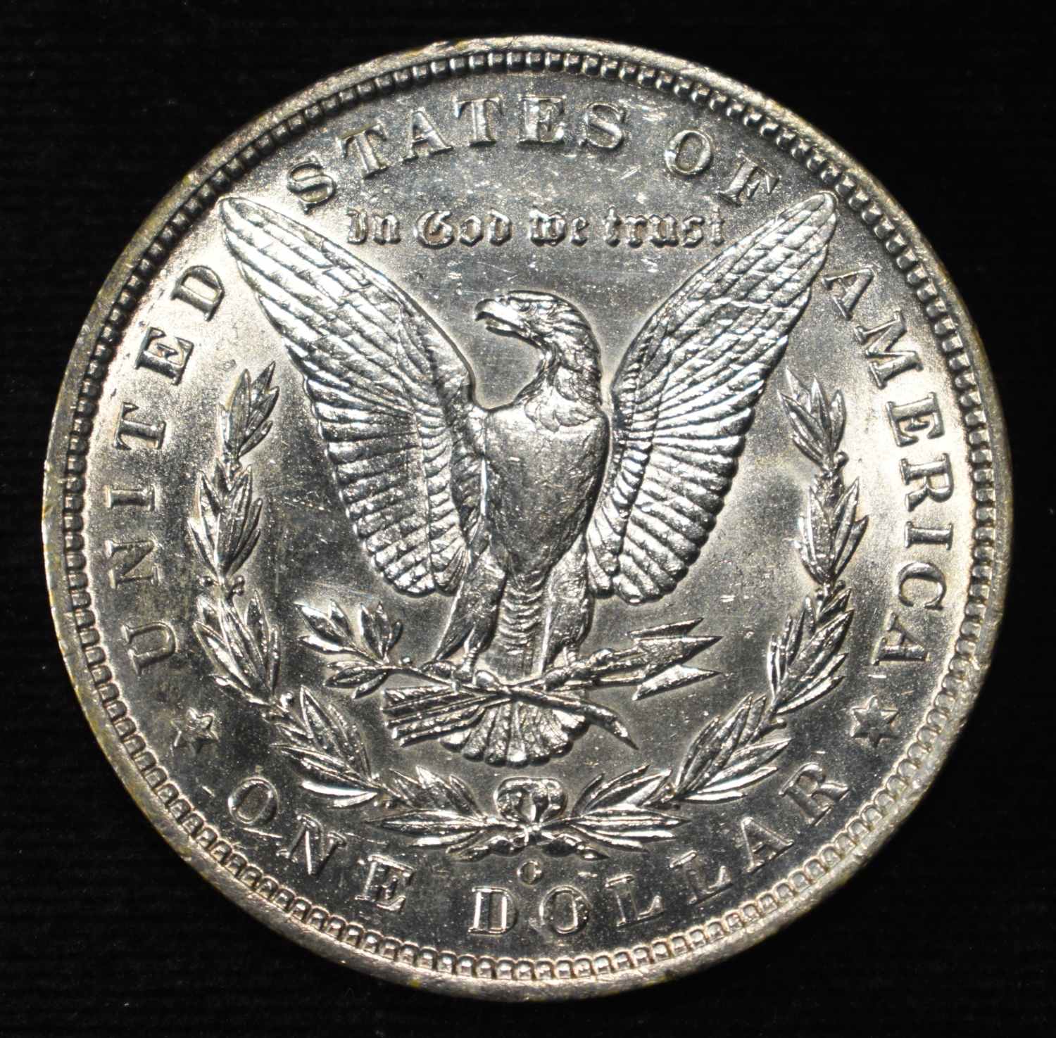 1890-O MORGAN DOLLAR NICE BU