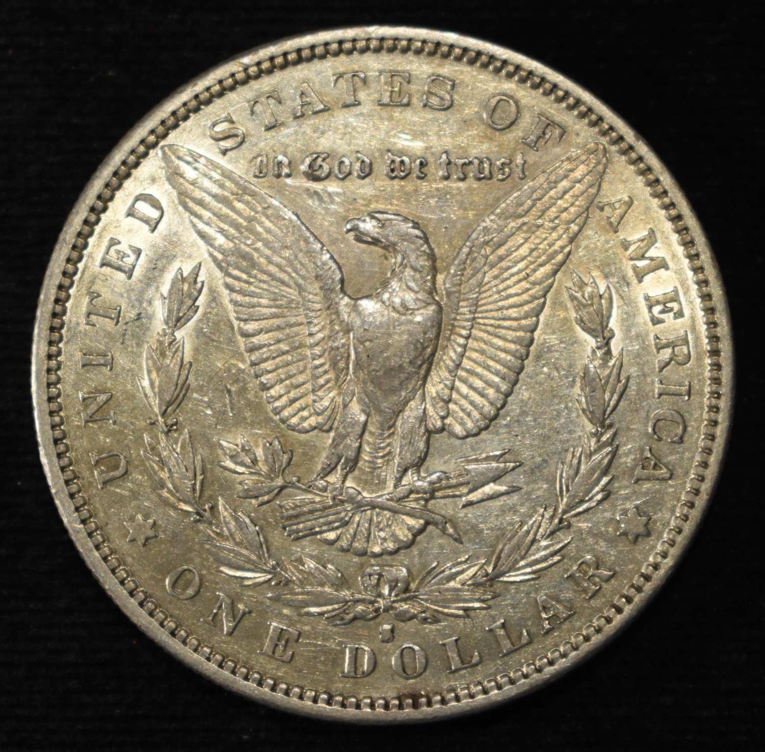 1892-S MORGAN DOLLAR CH AU