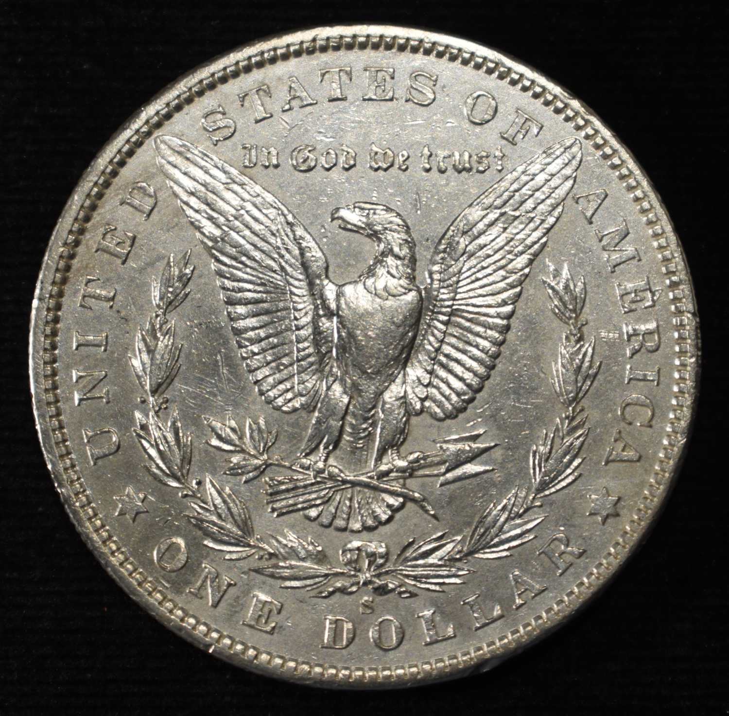 1903-S MORGAN DOLLAR CH AU SOME OLD CLEANING