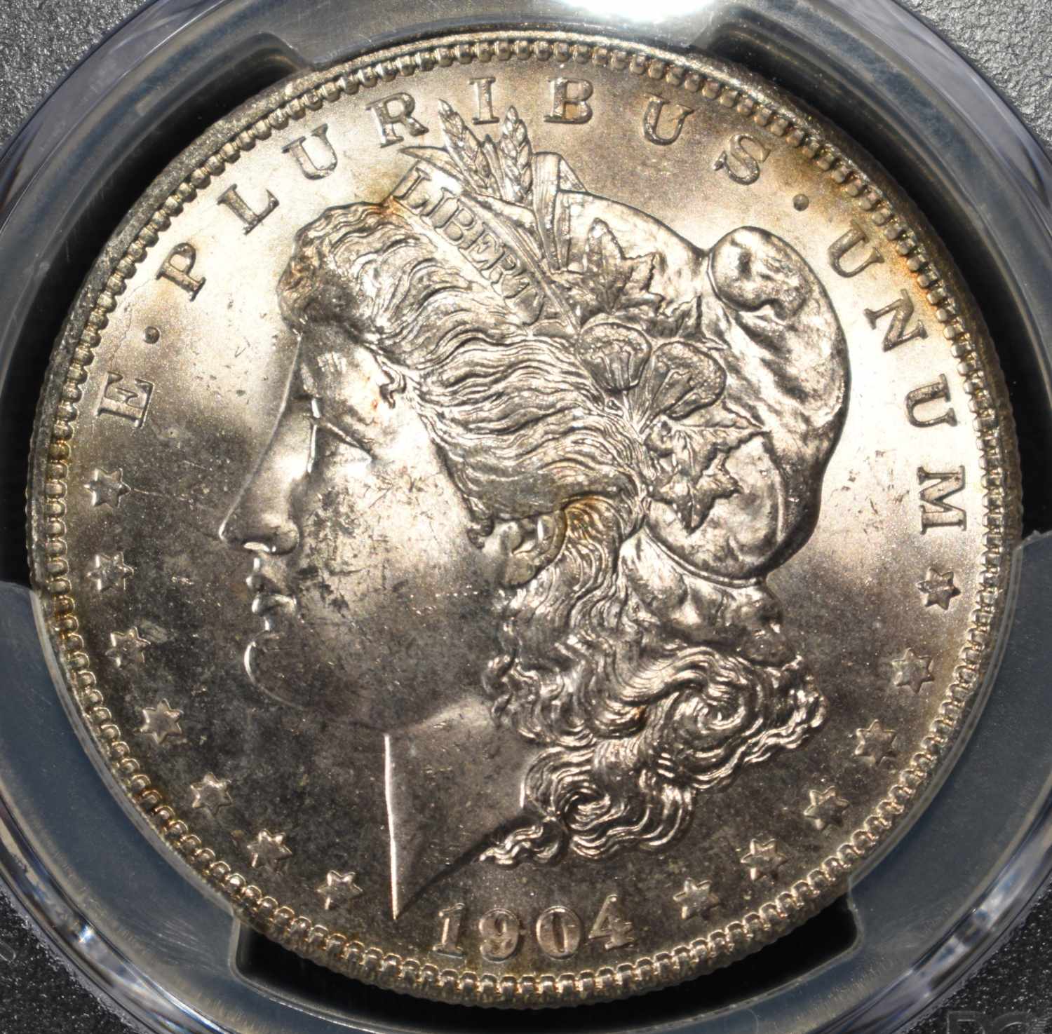 1904-O MORGAN DOLLAR PCGS MS-63
