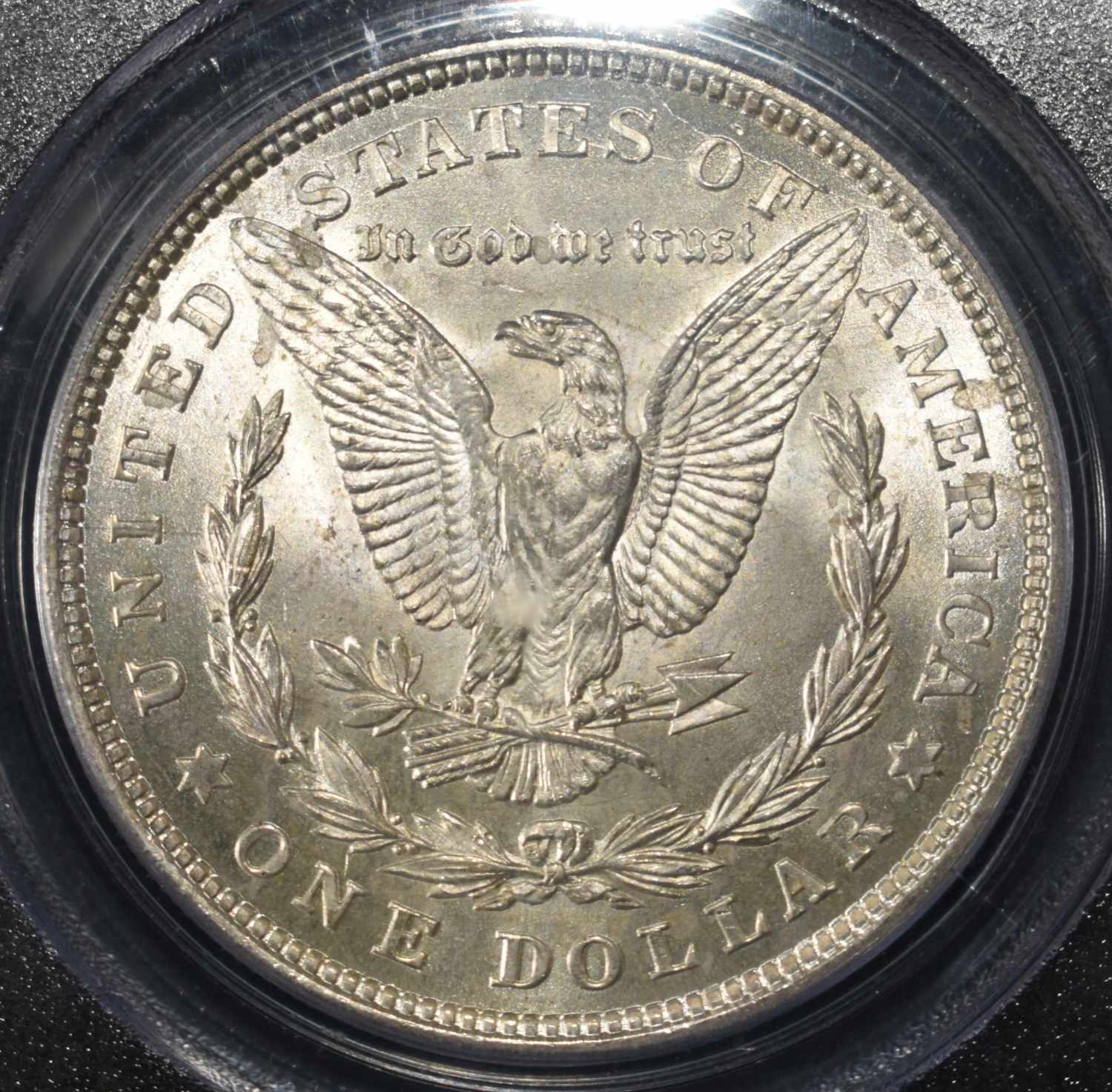 1921 MORGAN DOLLAR PCGS MS-63