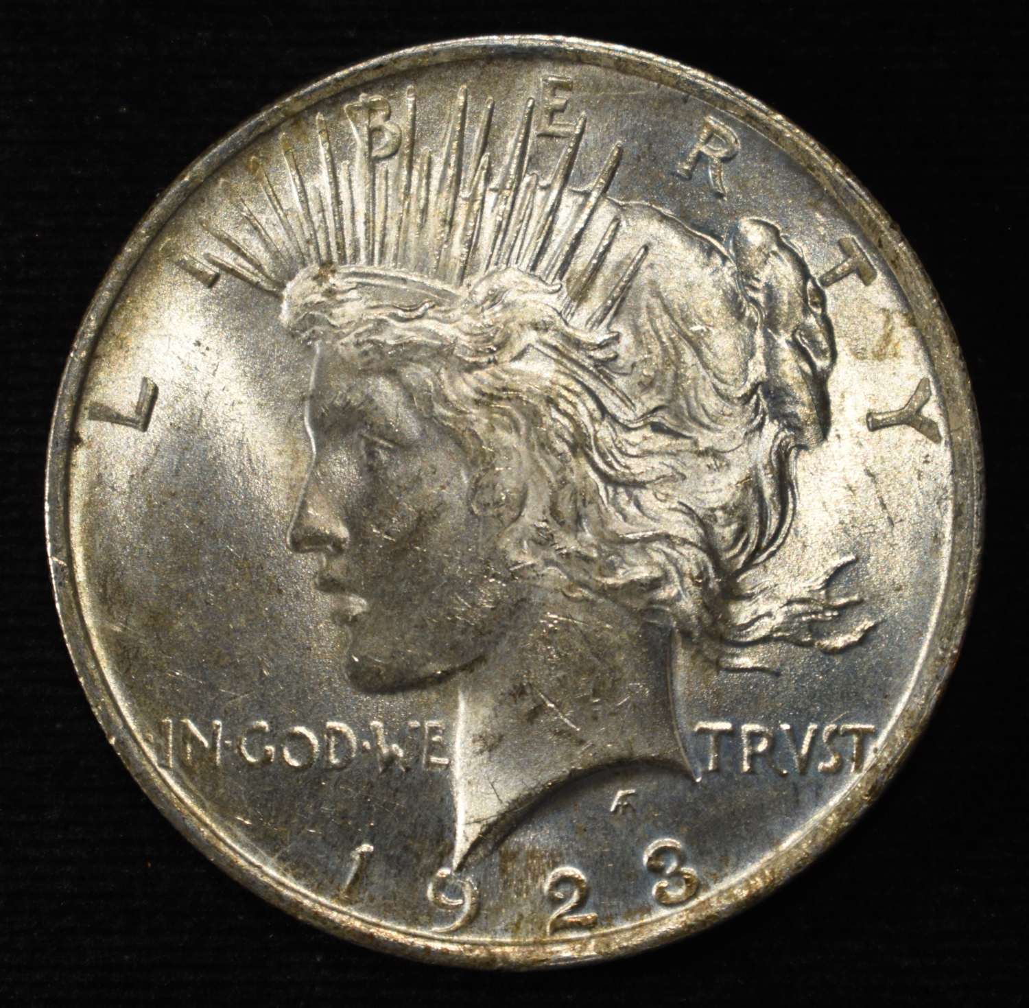 1923 PEACE DOLLAR CH BU