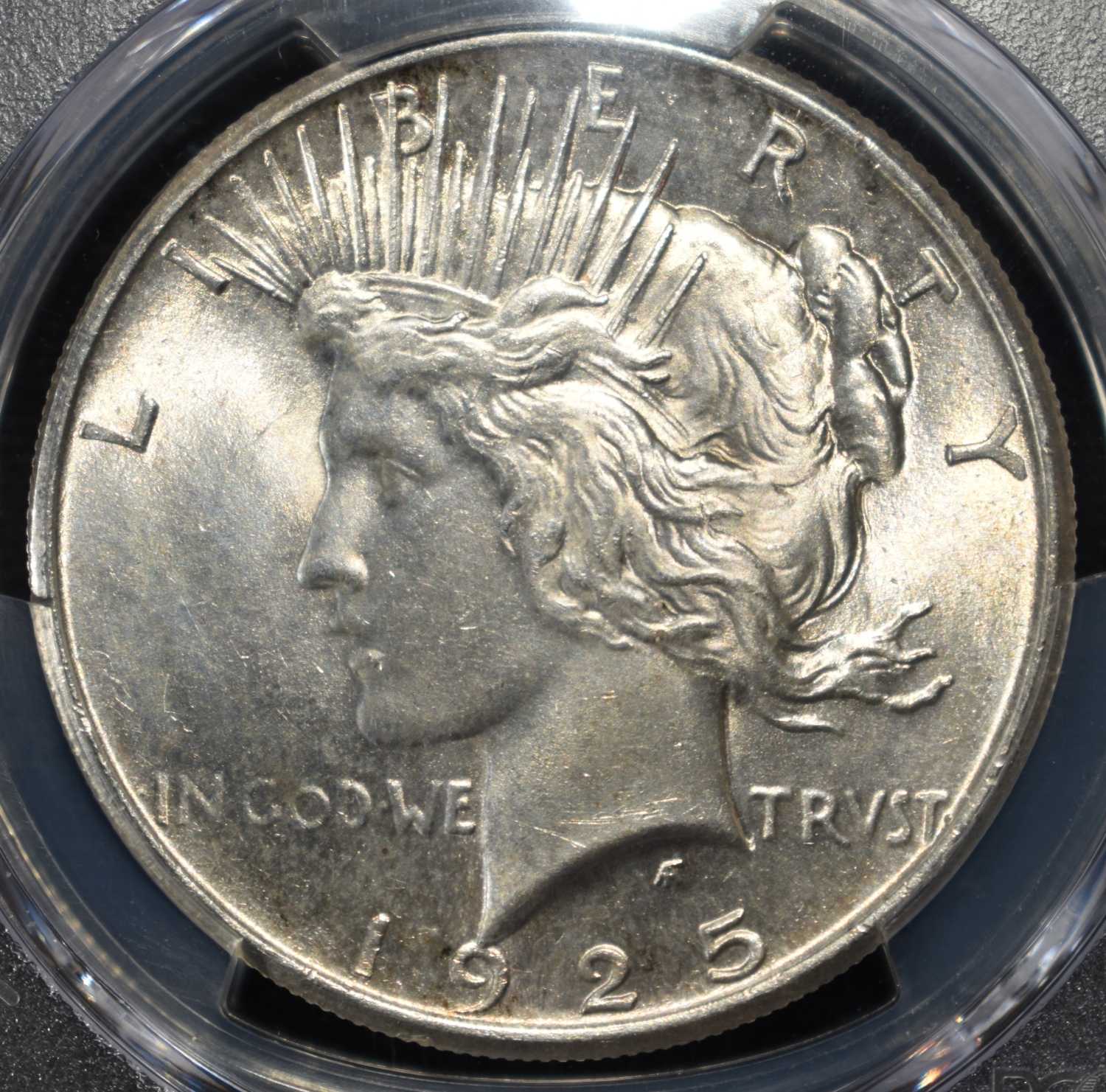 1925 PEACE DOLLAR PCGS MS-63