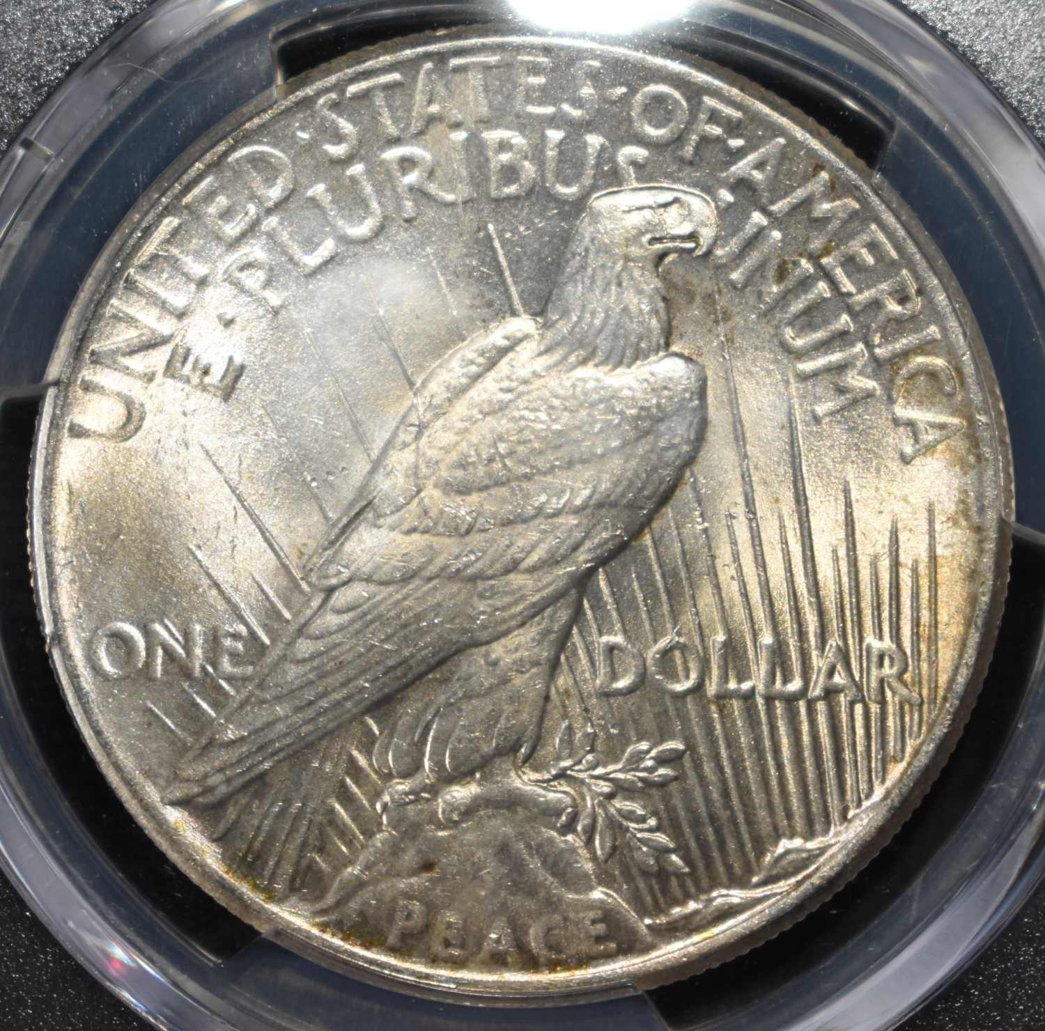 1925 PEACE DOLLAR PCGS MS-63