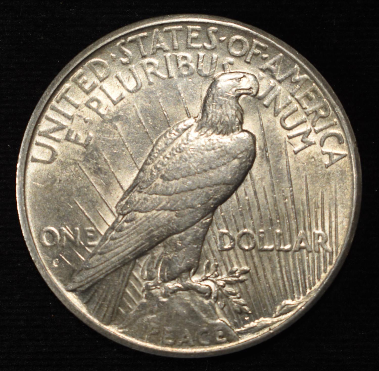 1934-S PEACE DOLLAR CH AU