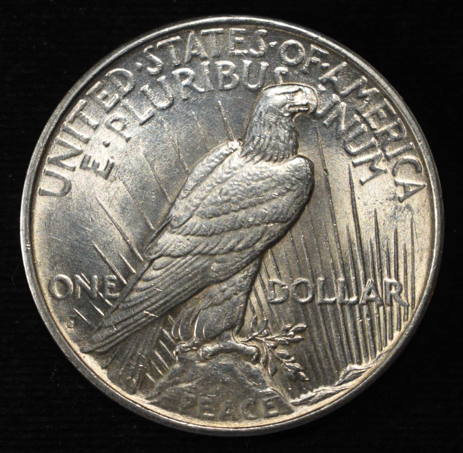 1934-D PEACE DOLLAR AU/BU