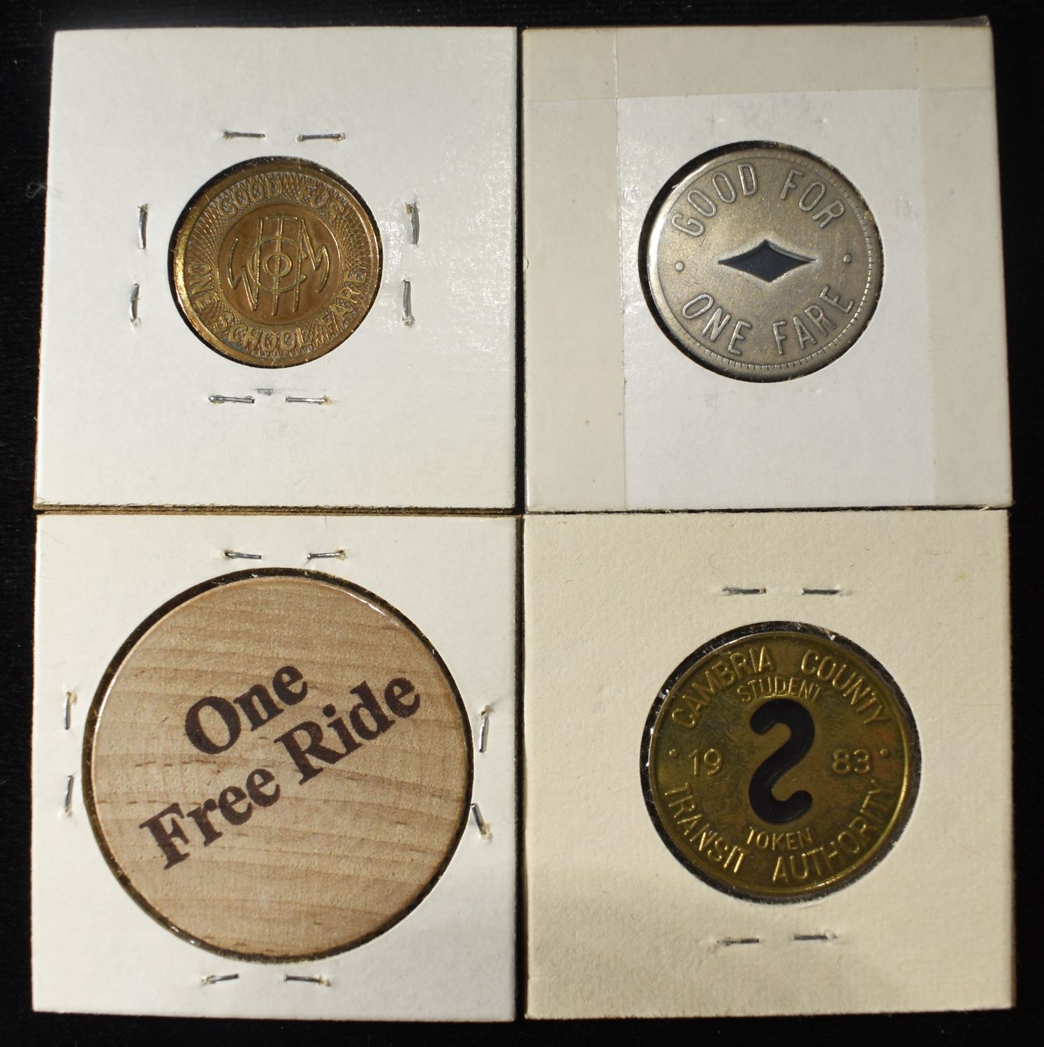 (50) MISC TOKENS
