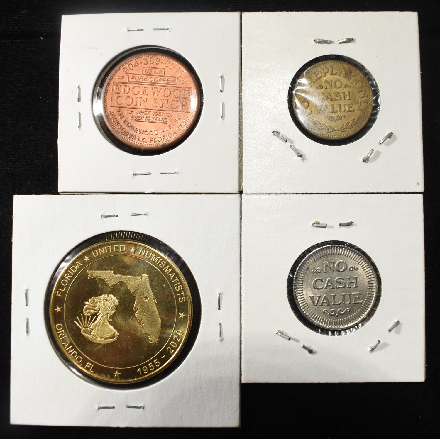 (58) MISC TOKENS
