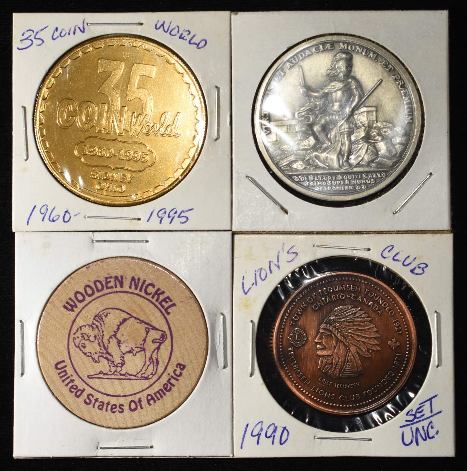 (50) MISC TOKENS