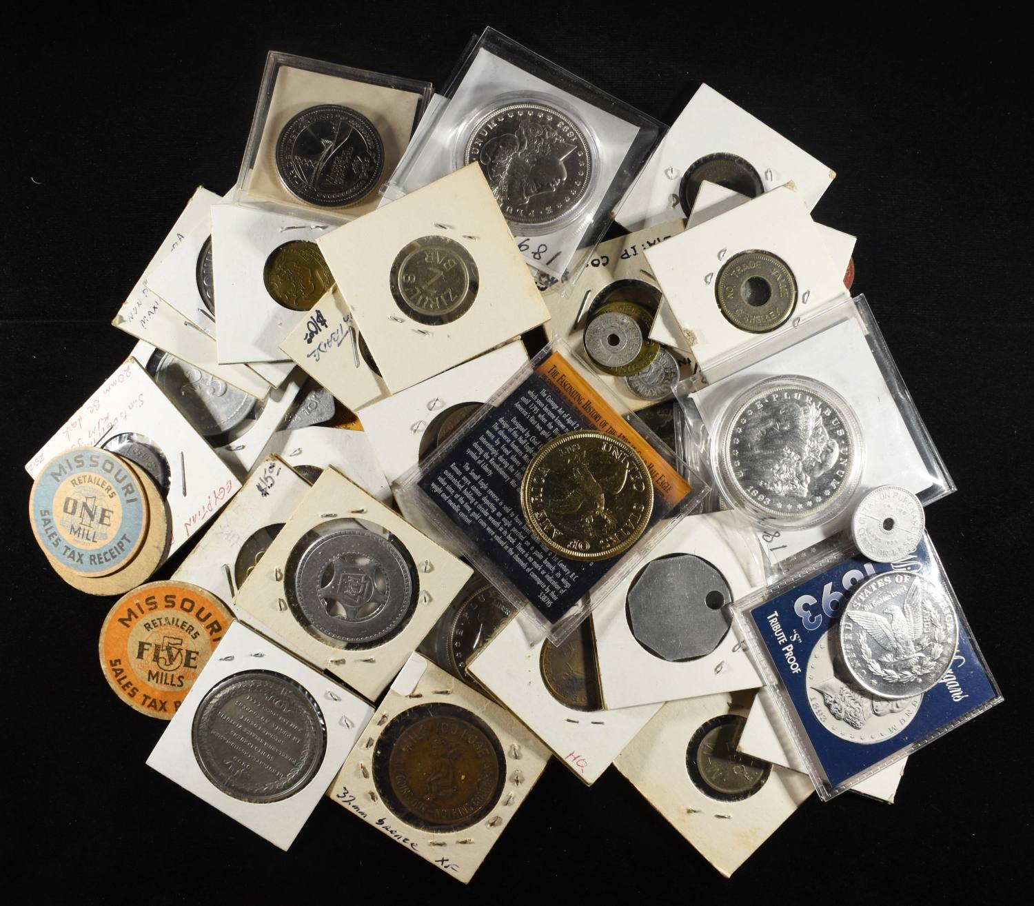 (50) MISC TOKENS