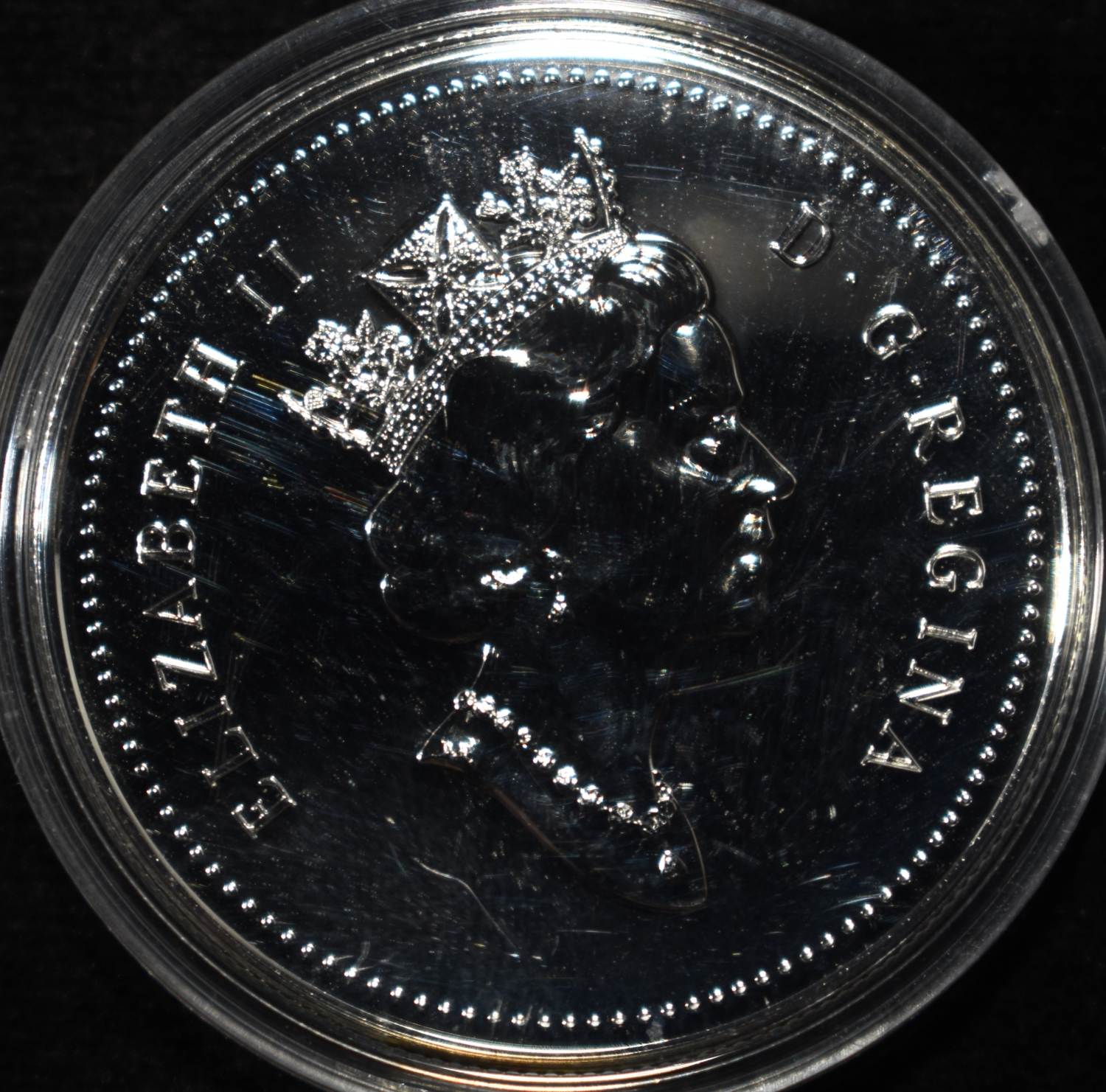 (2) 1999 $1 CANADIAN 92.5% SILVER