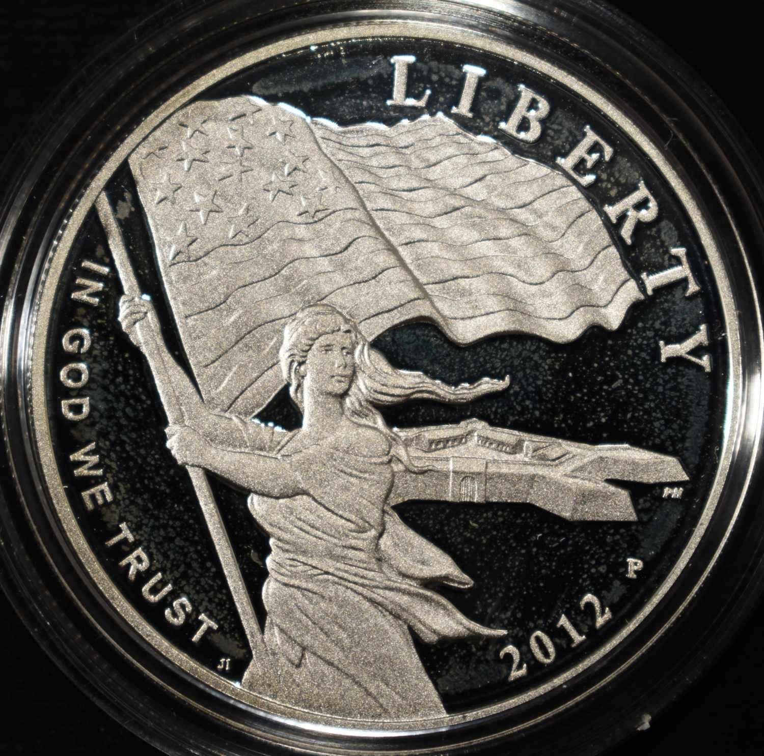 2012-P $1 COMMEM STAR-SPANGLED BANNER PROOF