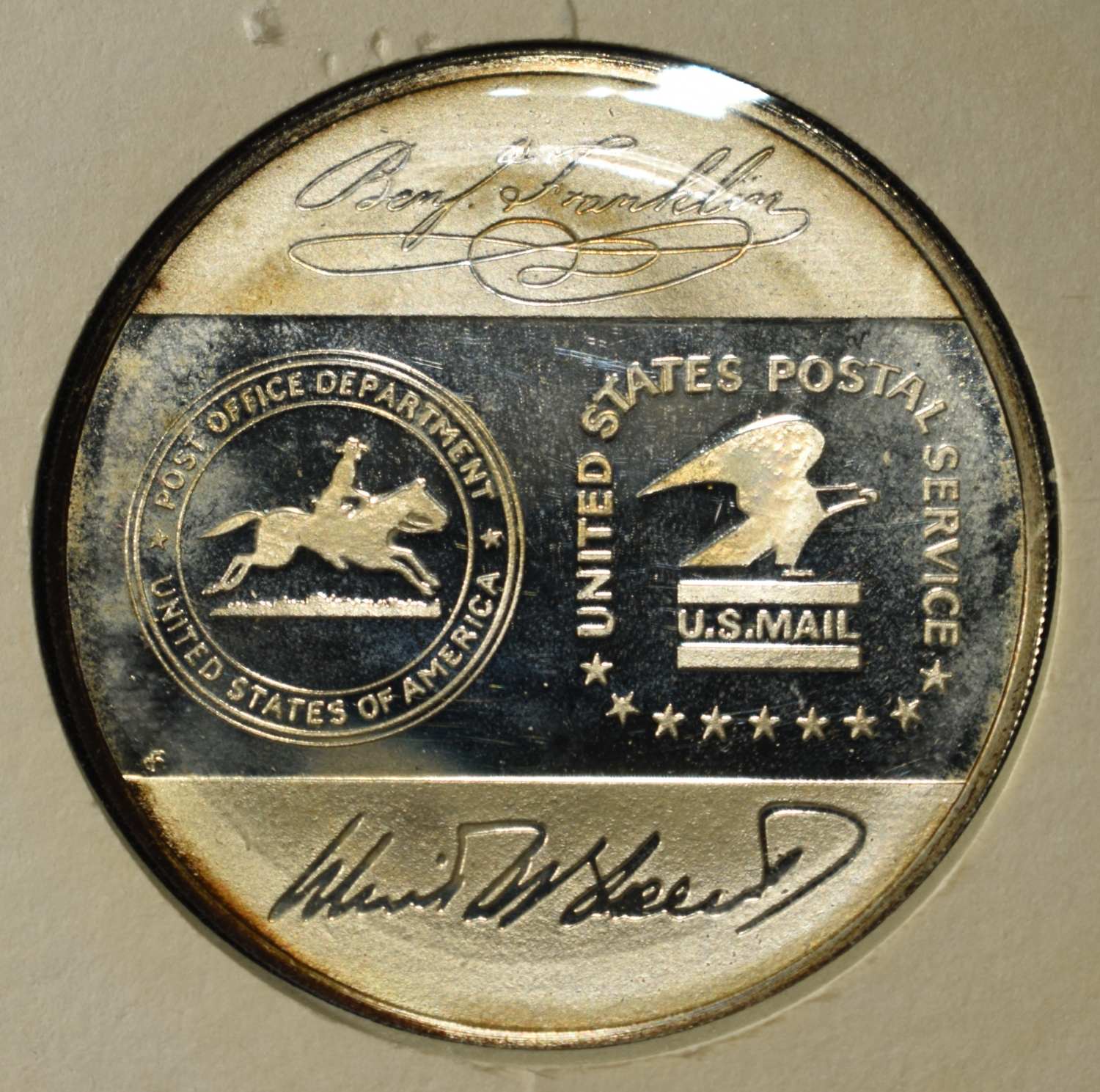 1971 92.5% SILVER PR COIN, (6) STEEL CENTS