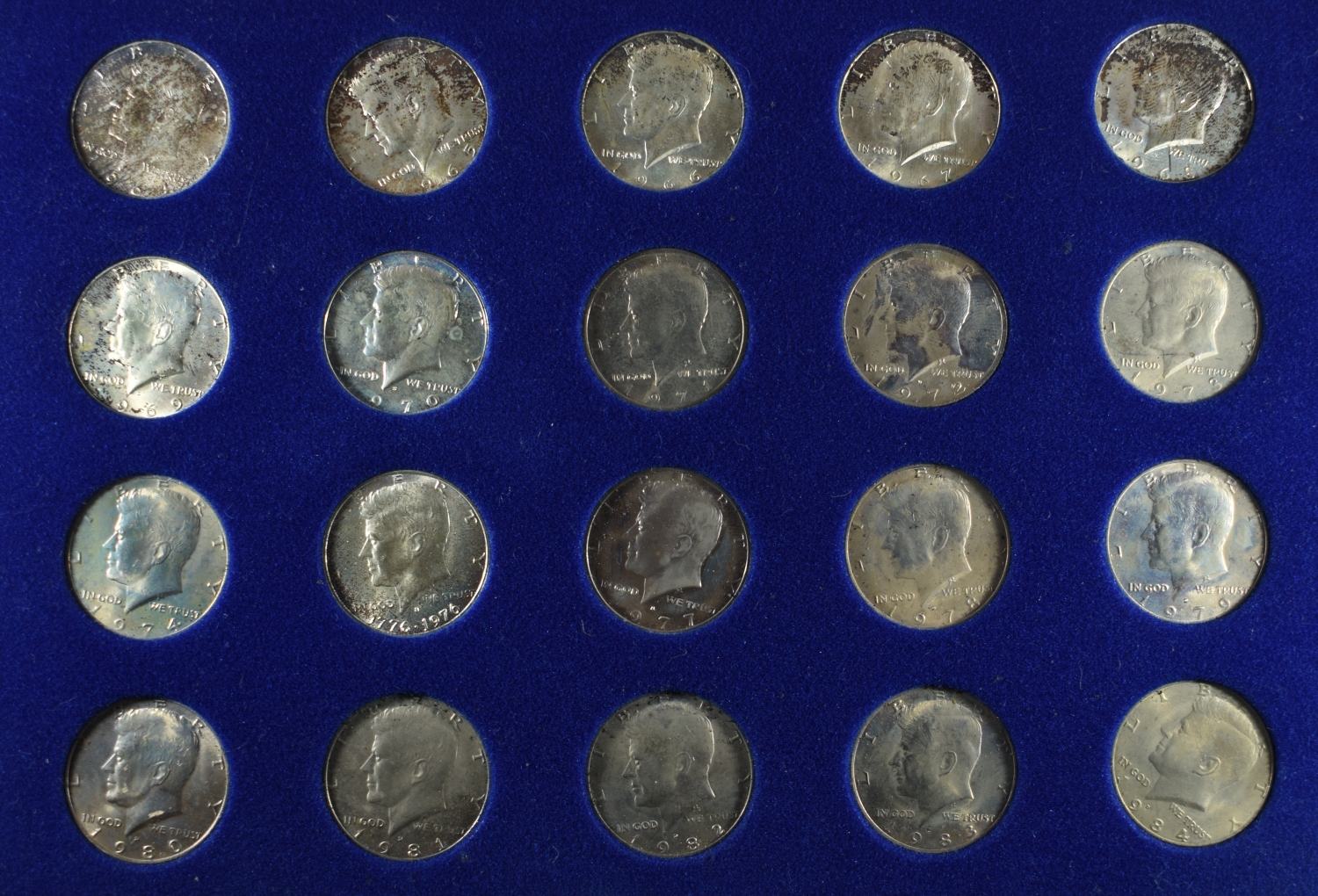 1964-1984 KENNEDY HALF DOLLARS