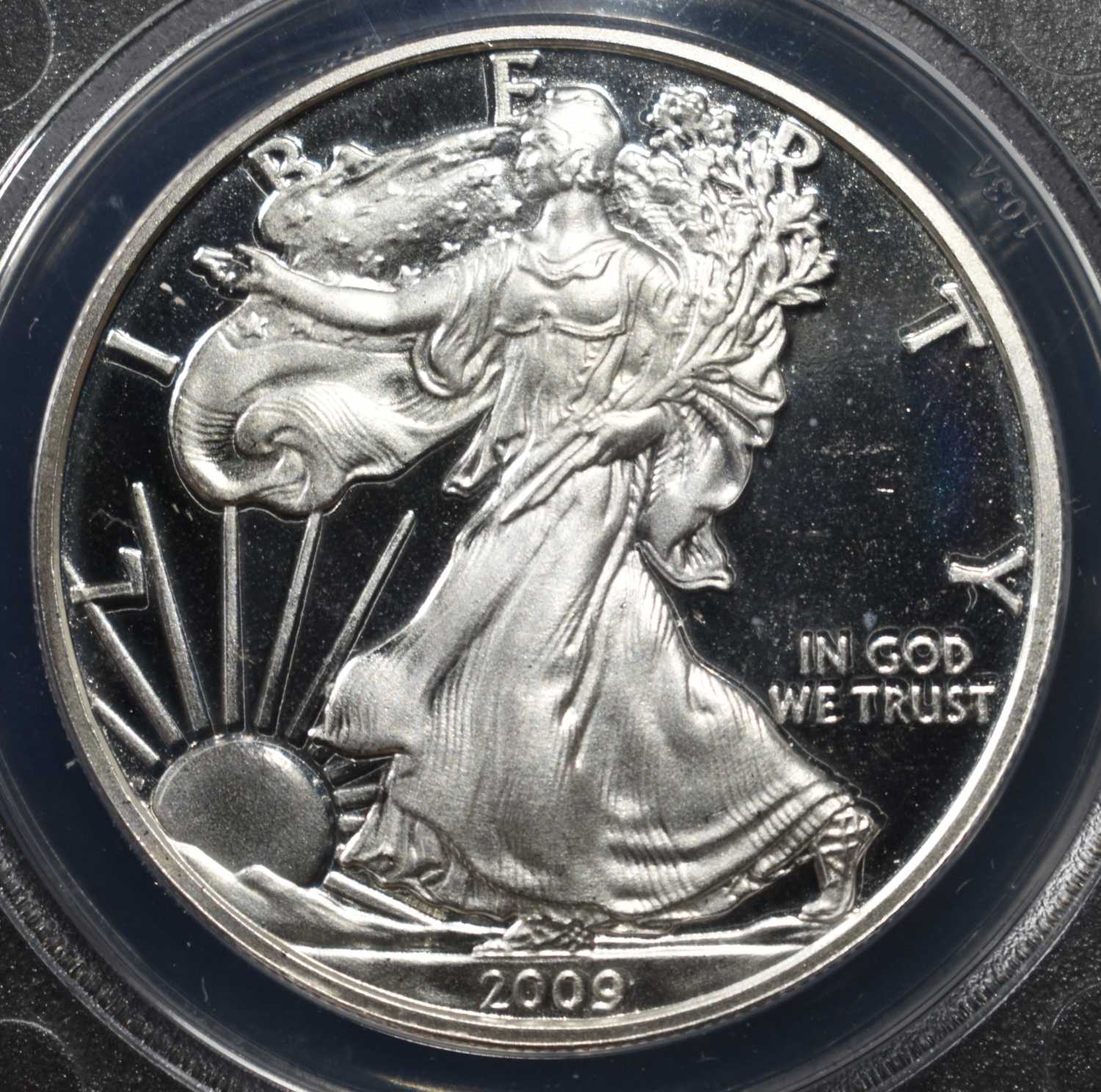 2009 DC* ASE PROOFED OVERSTRIKE PRIVATELY MINTED